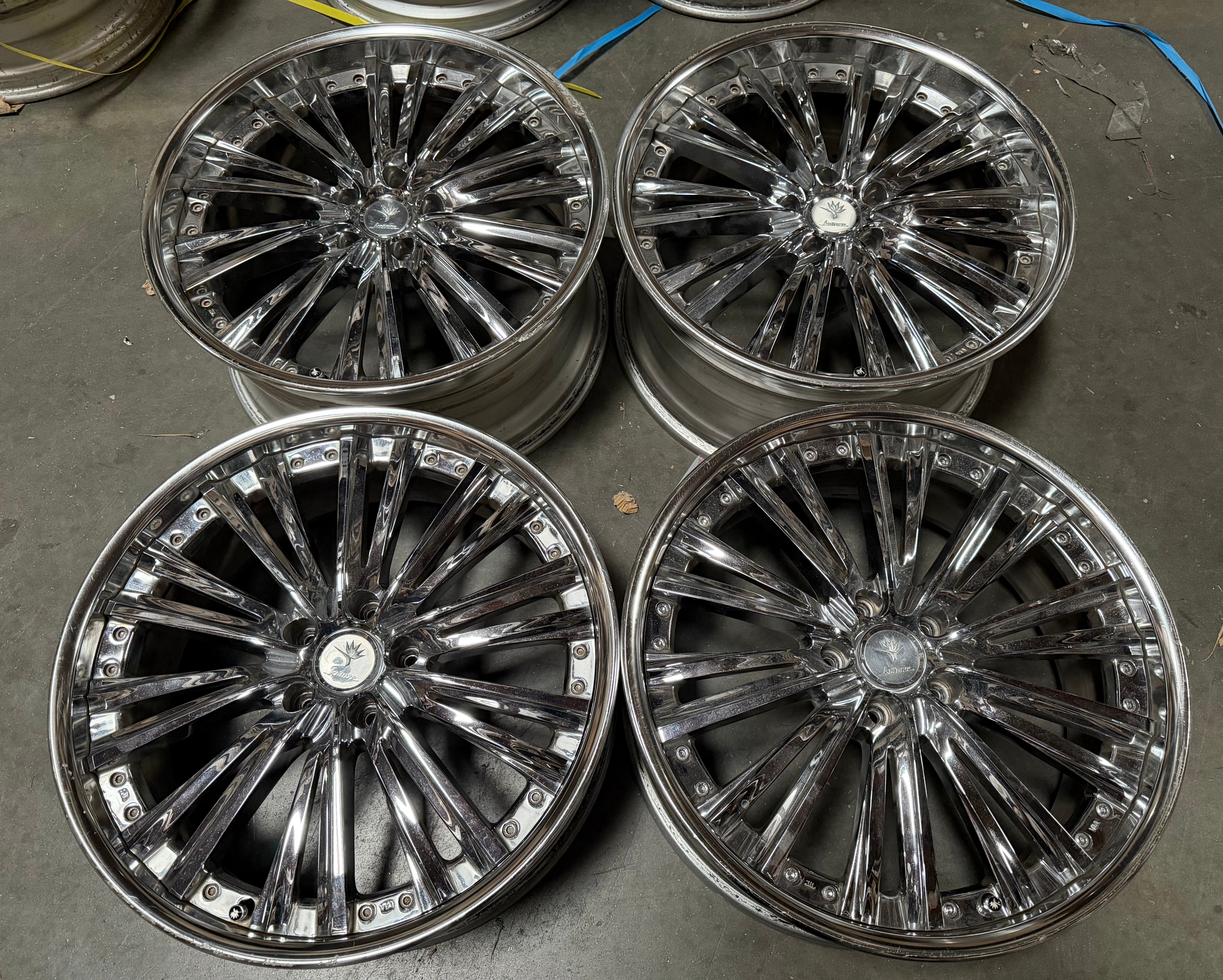 20” Weds Magiss 5x114.3 Chrome 20” Weds Magiss 5x114.3 Chrome