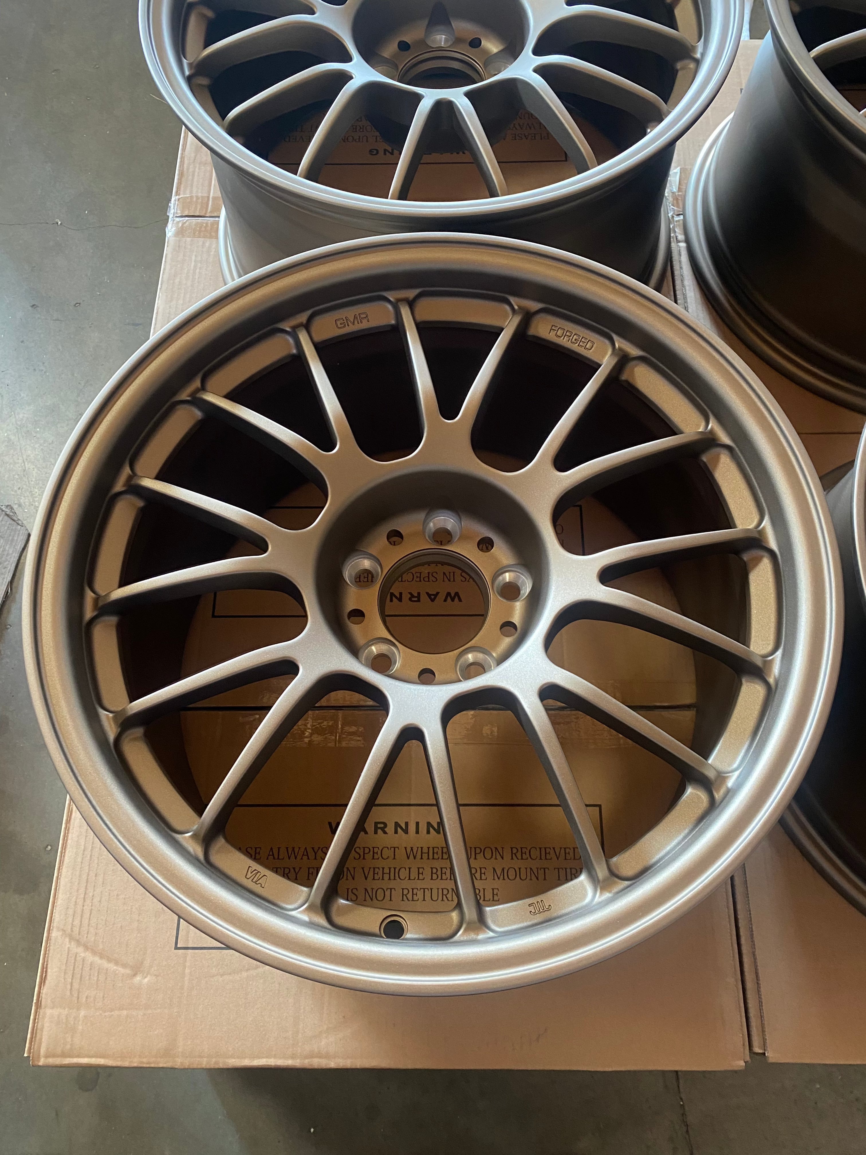 18” GMR S1 Forged - In Stock Set