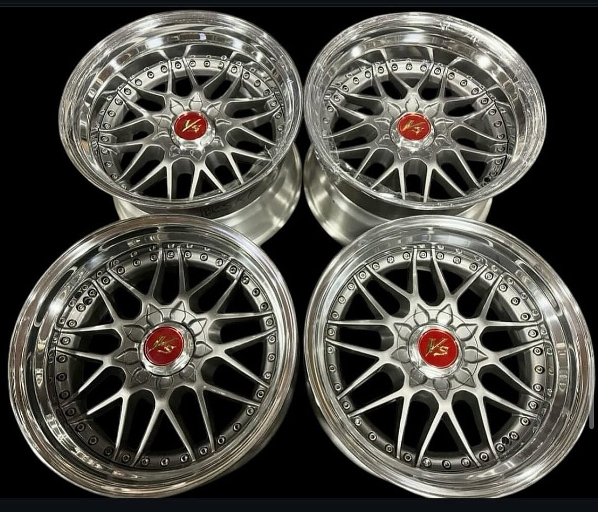 モルトVERSUS 18” Work VS-MX Step 4&5x114.3 Silver