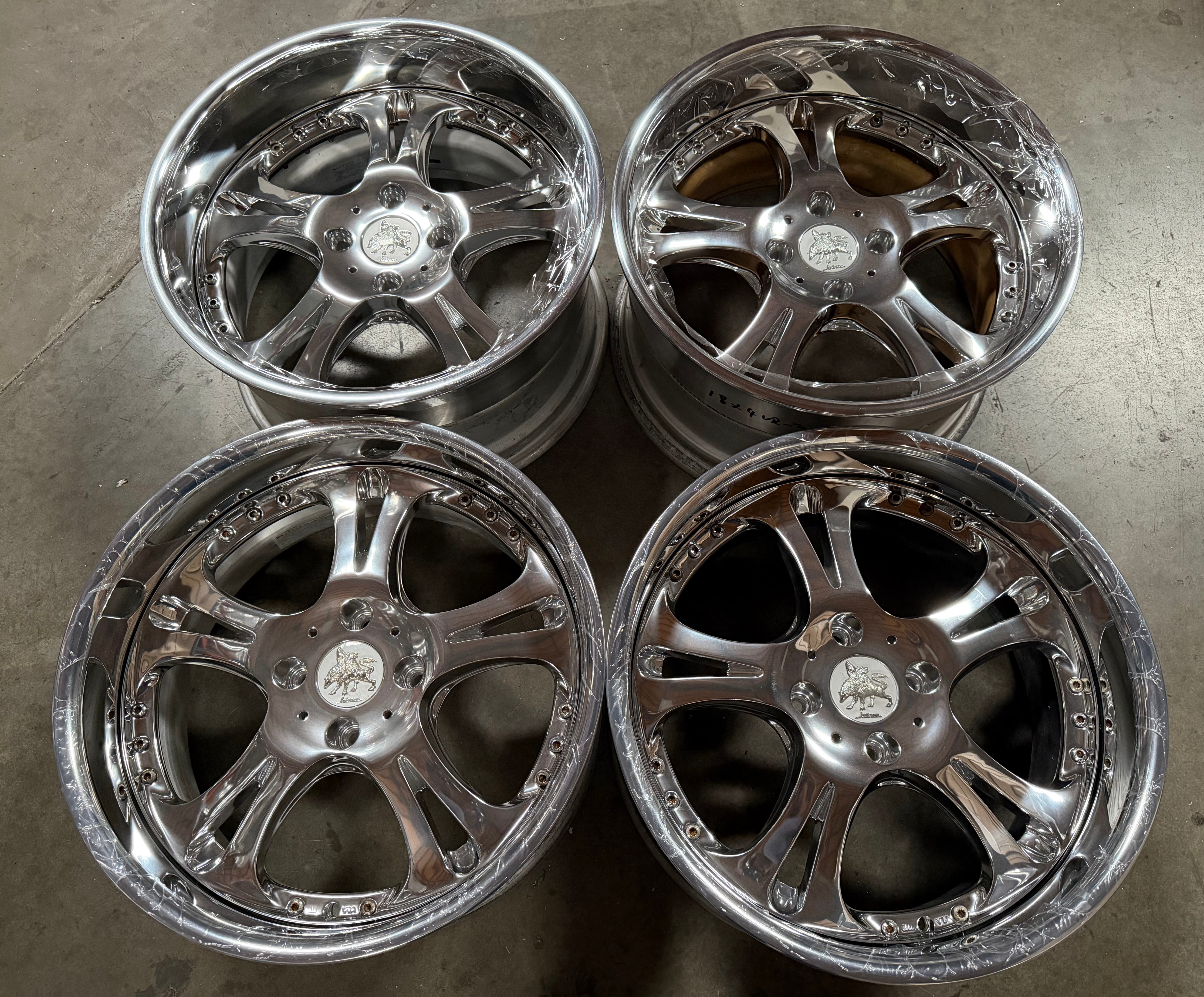 18” Weds Cerberus I 4x114.3 Ceramic polish