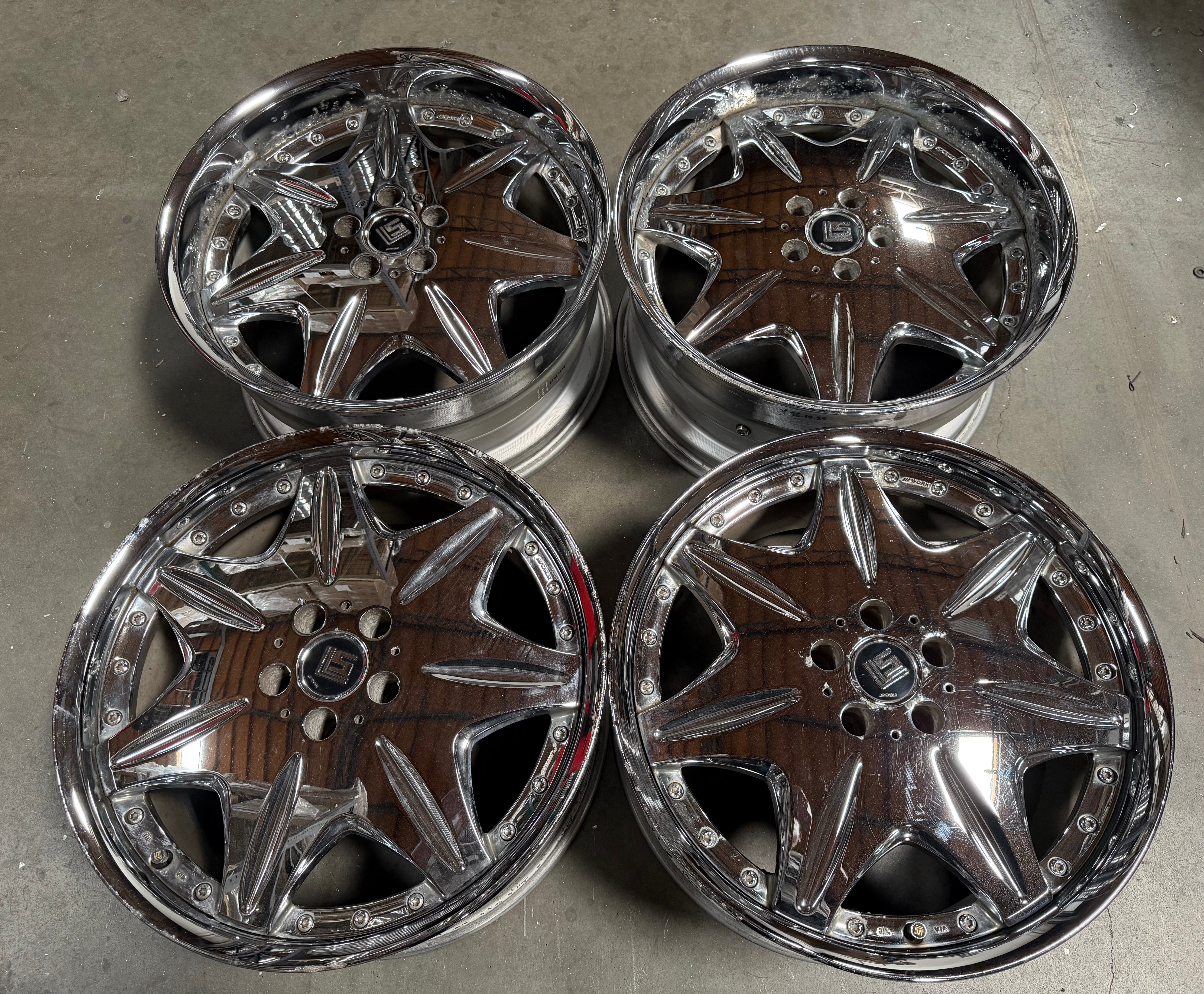 20” Work LS207 5x114.3