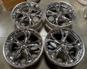20” Weds Cerberus III chrome 5x114.3