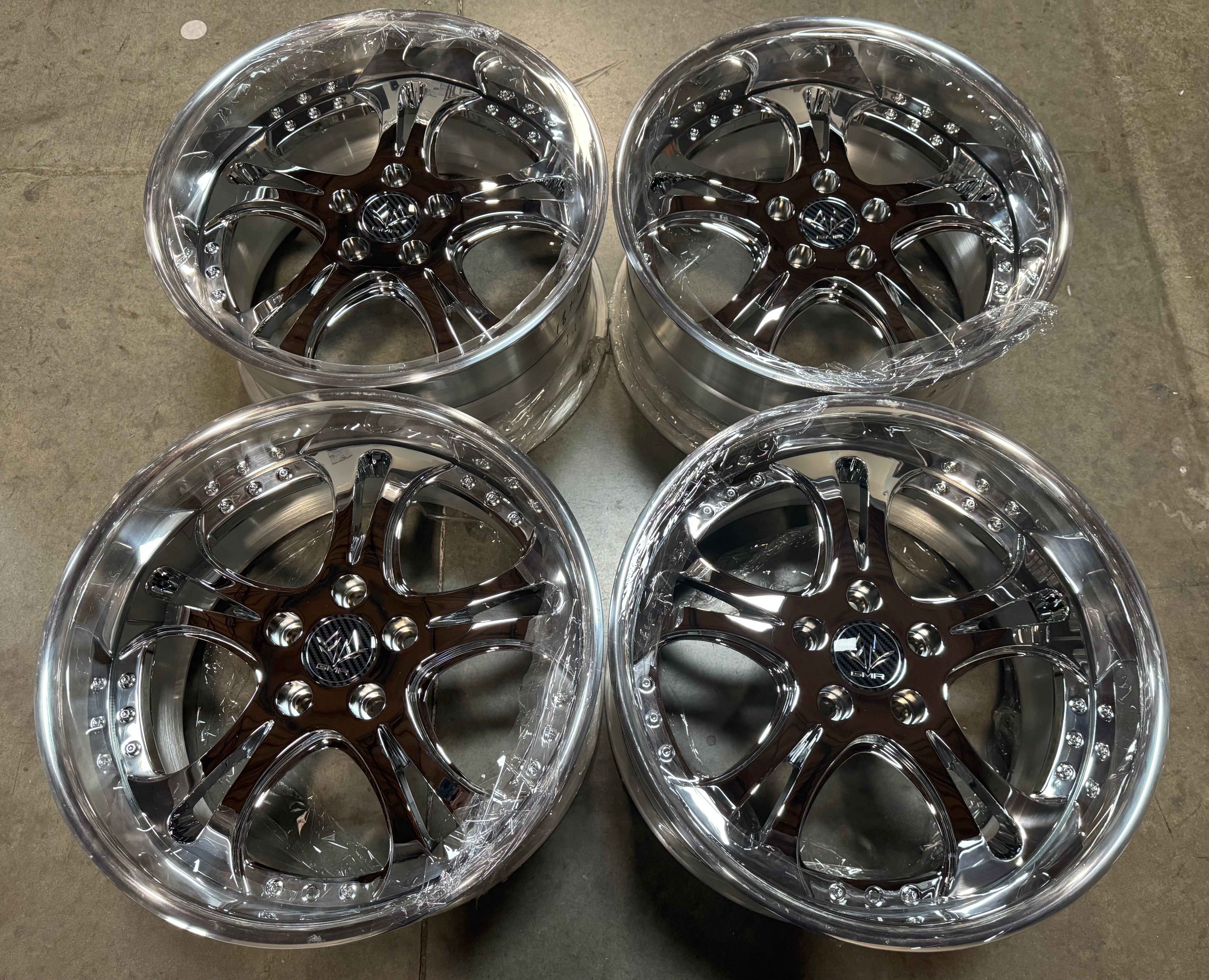 18” GMR Serpent II forged 5x114.3 Chrome