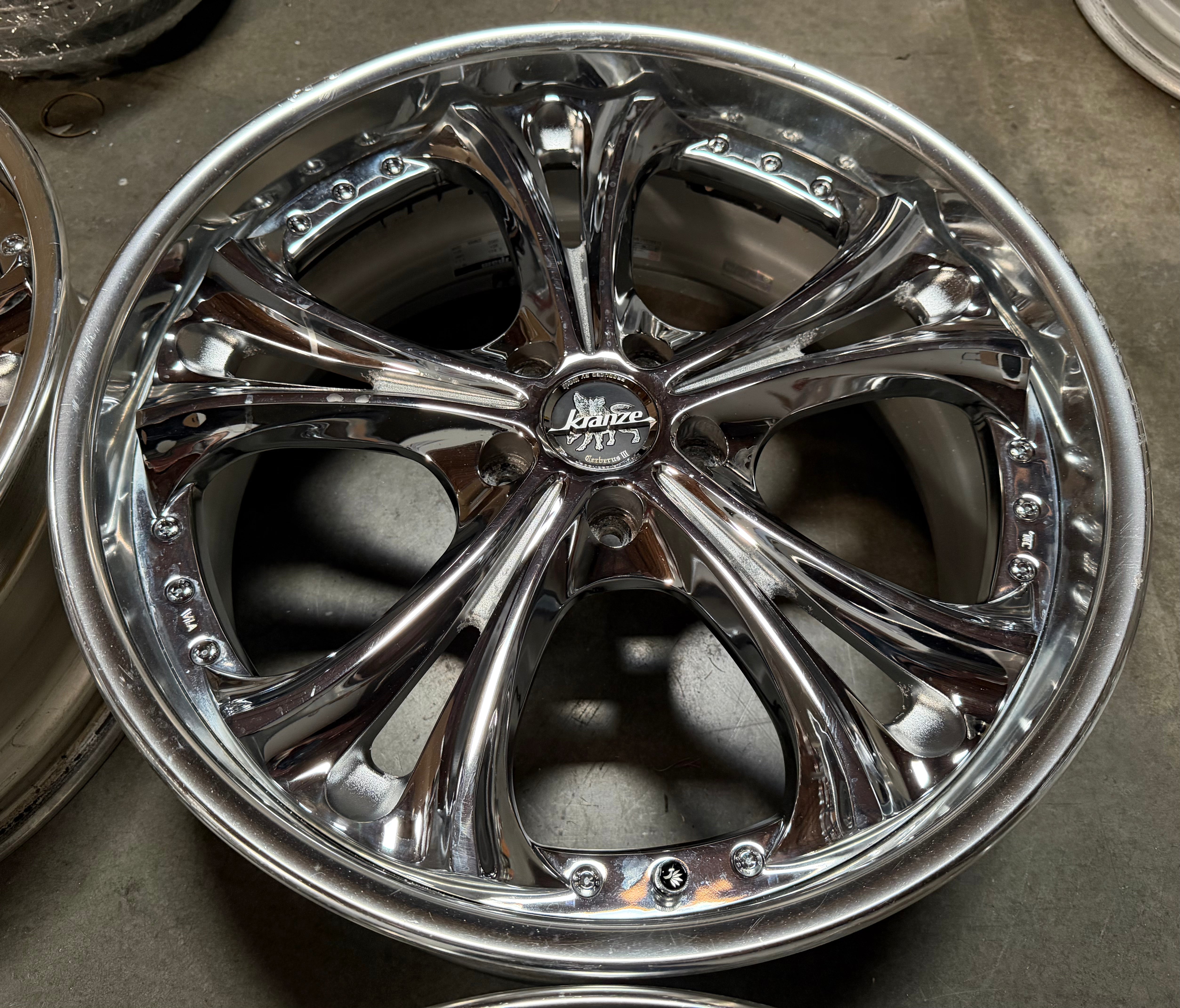 20” Weds Cerberus III chrome 5x114.3