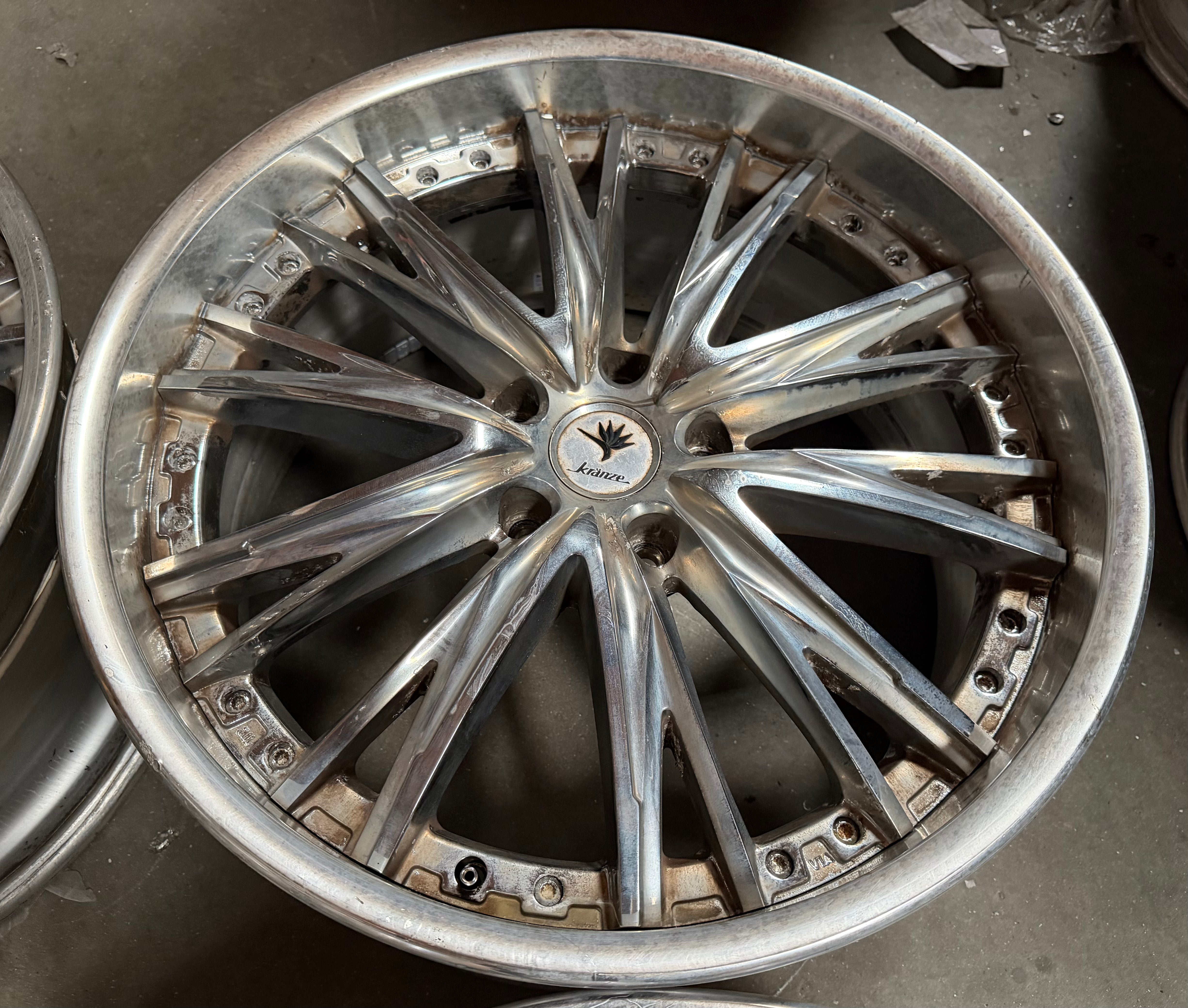 20” Weds Elaborar 5x120 chrome