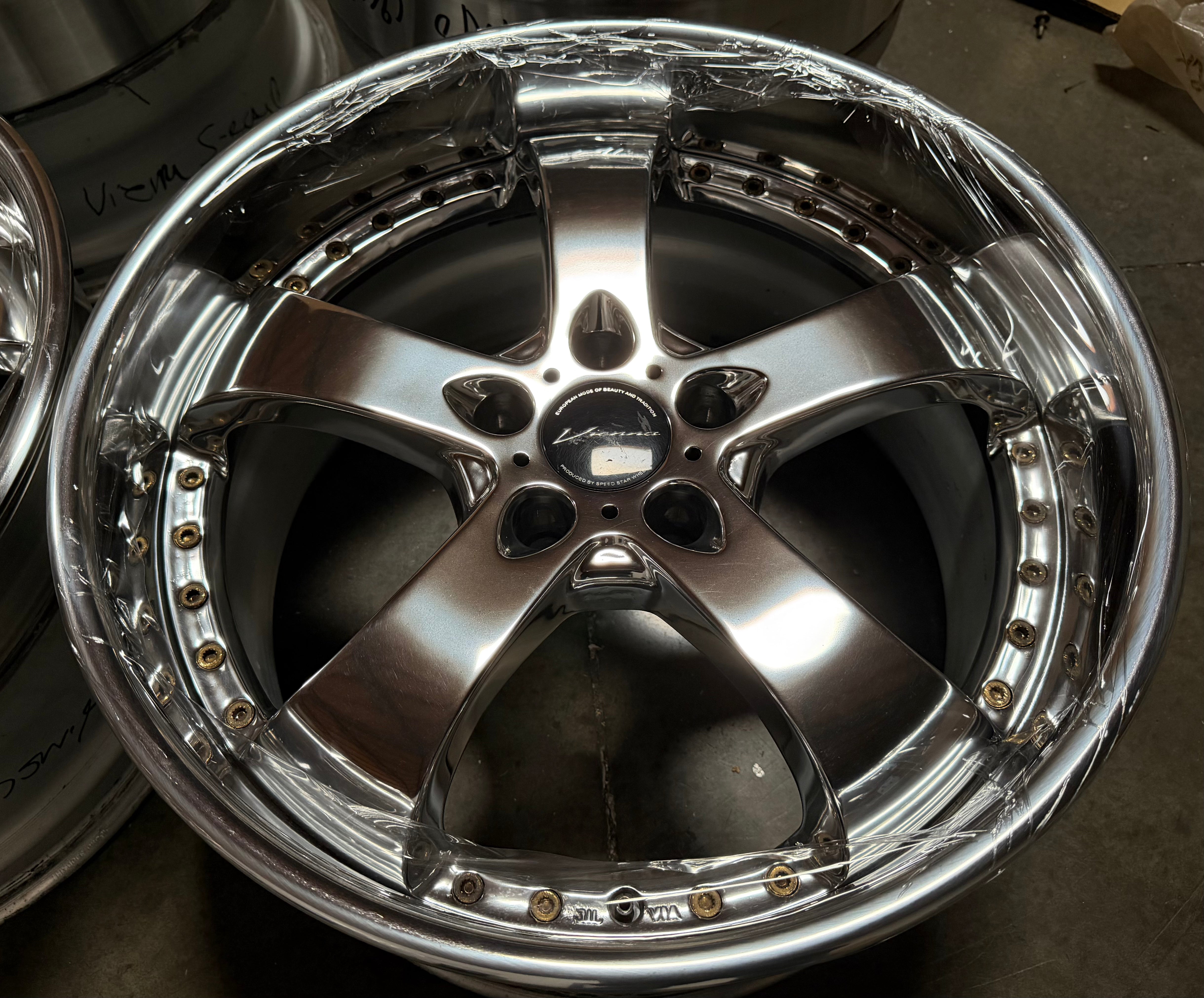 19” SSR Vienna Sovereign 5x114.3 Raw polish