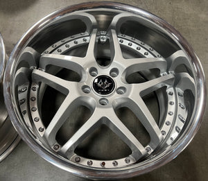 19” GMR Evoke 5x114.3 Silver (Display set)