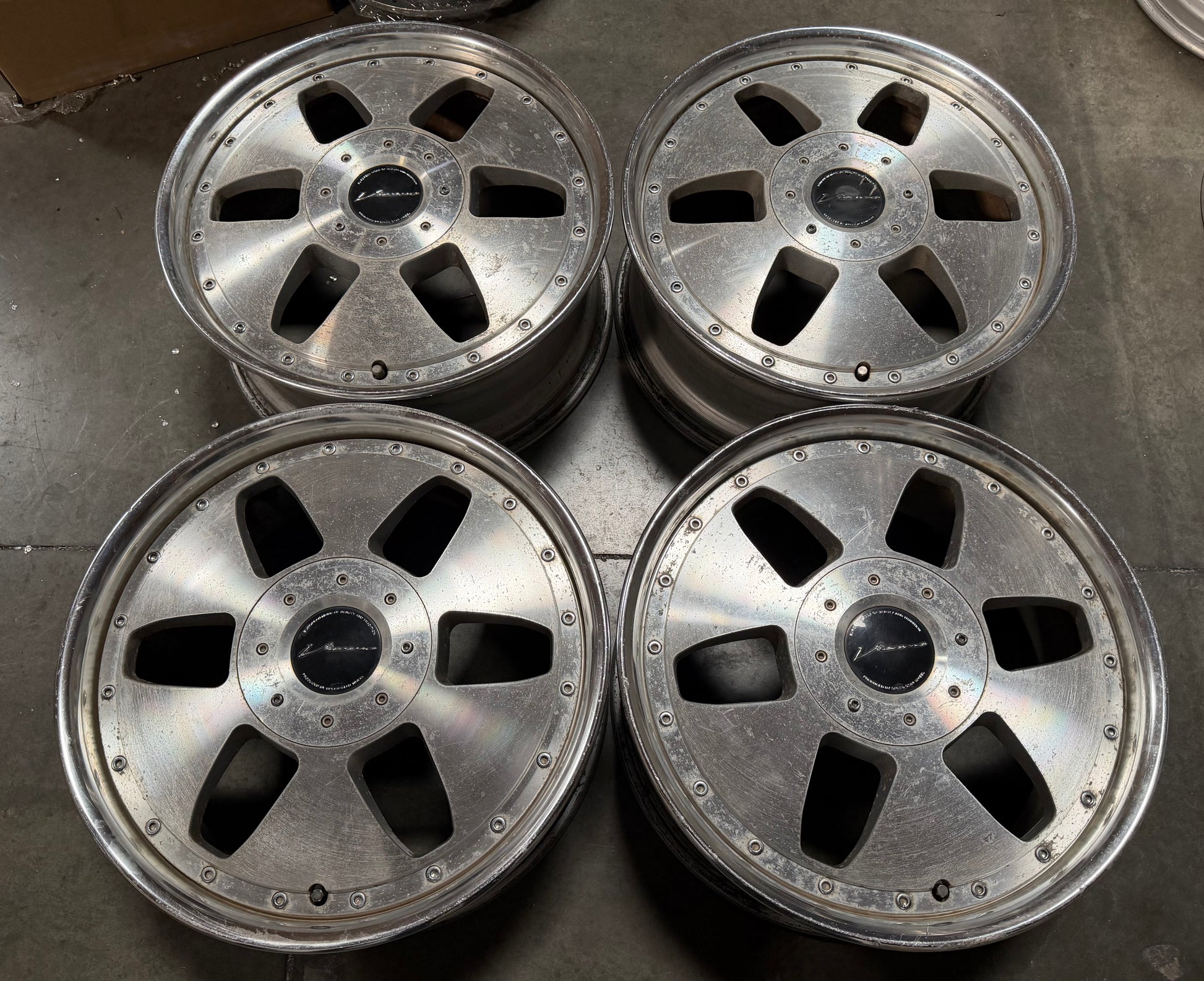 部品 ホイール WHEEL アルミ, SSR Vienna Noble is virtue, 18インチ, 4セット【中古】 松江市のタイヤホイール専門店│シーエルタイヤ