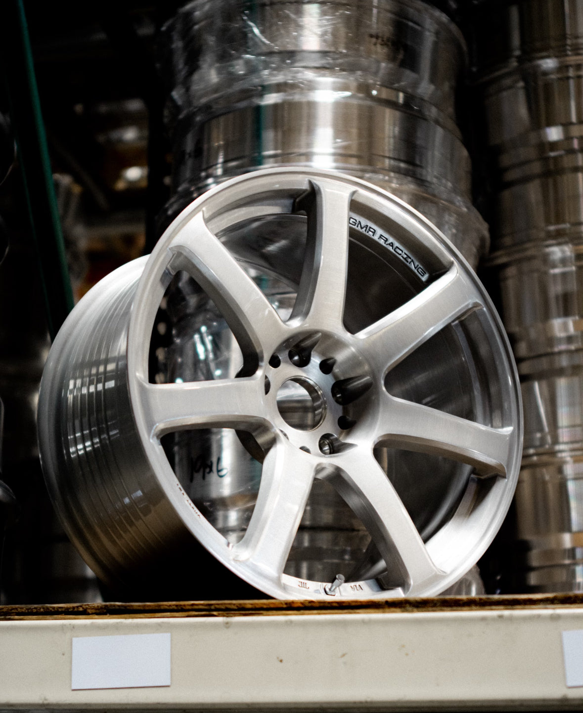 GMR X7 Brush clear finish 5x114.3