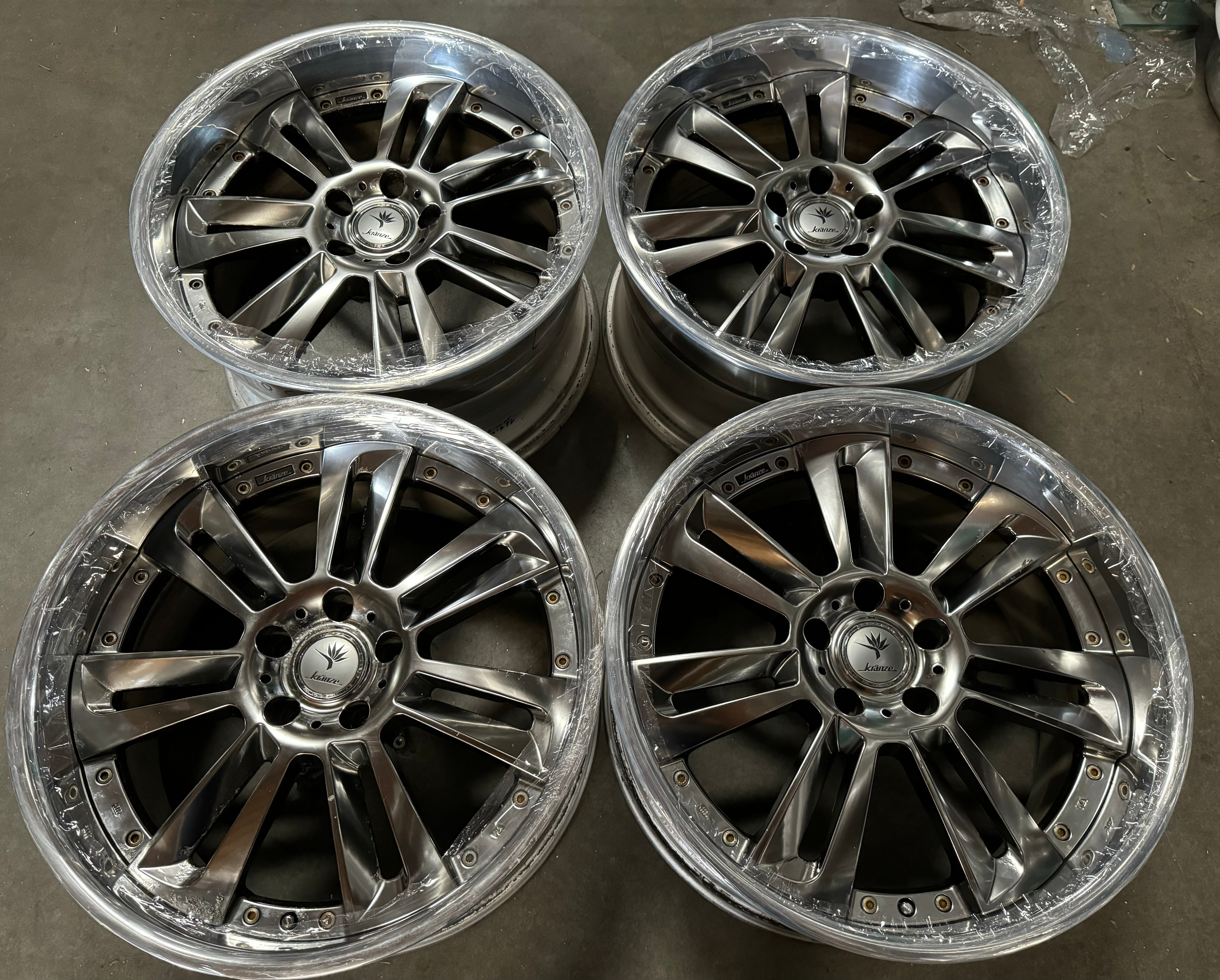 19” Weds Glossa 5x114.3