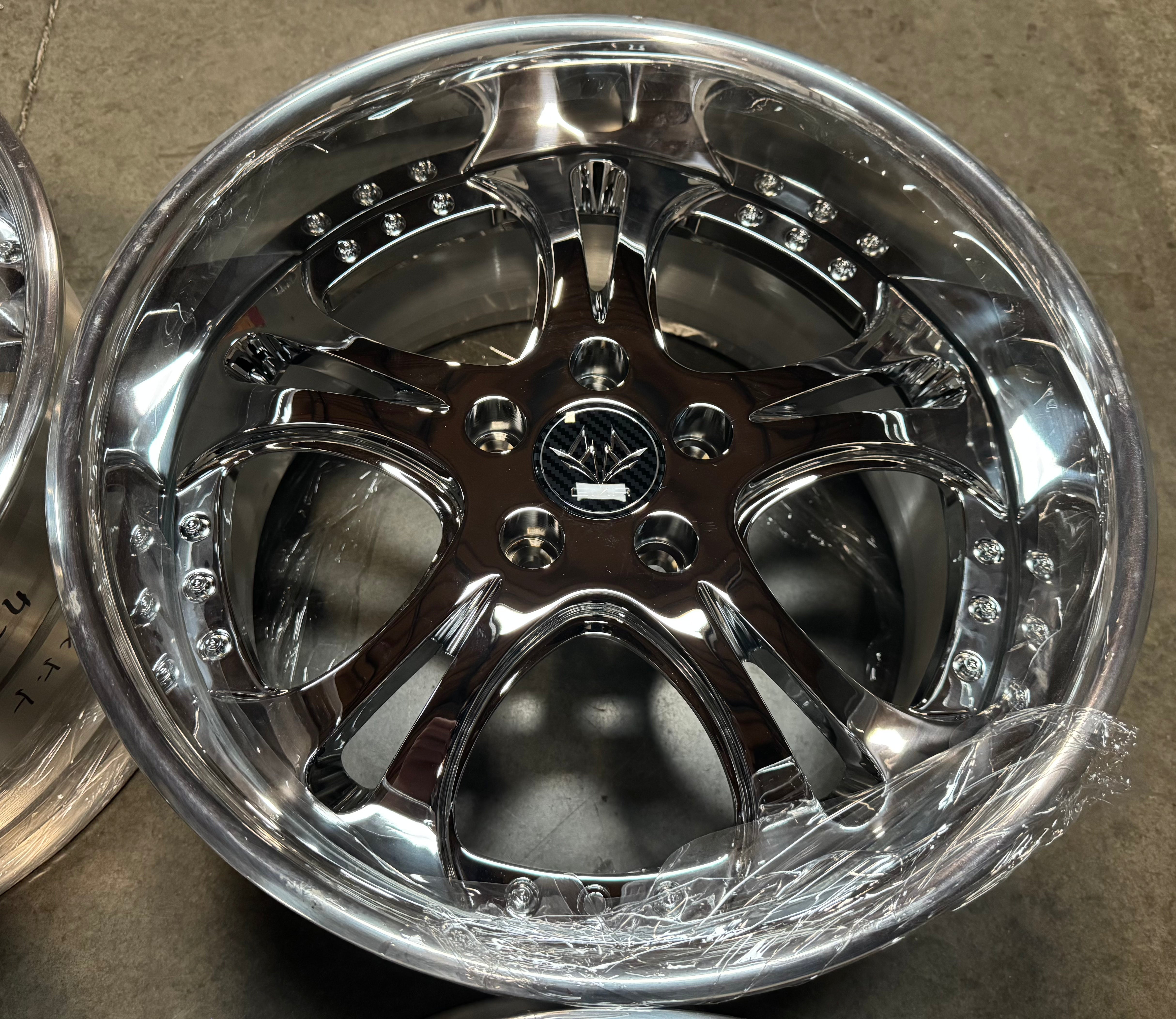 18” GMR Serpent II forged 5x114.3 Chrome