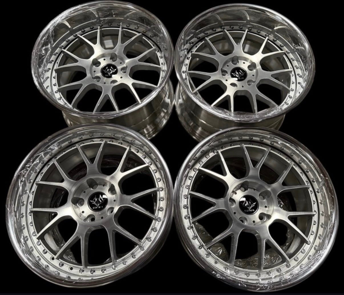 18” GMR Vertess 5x114.3 Brush/Silver. No resize