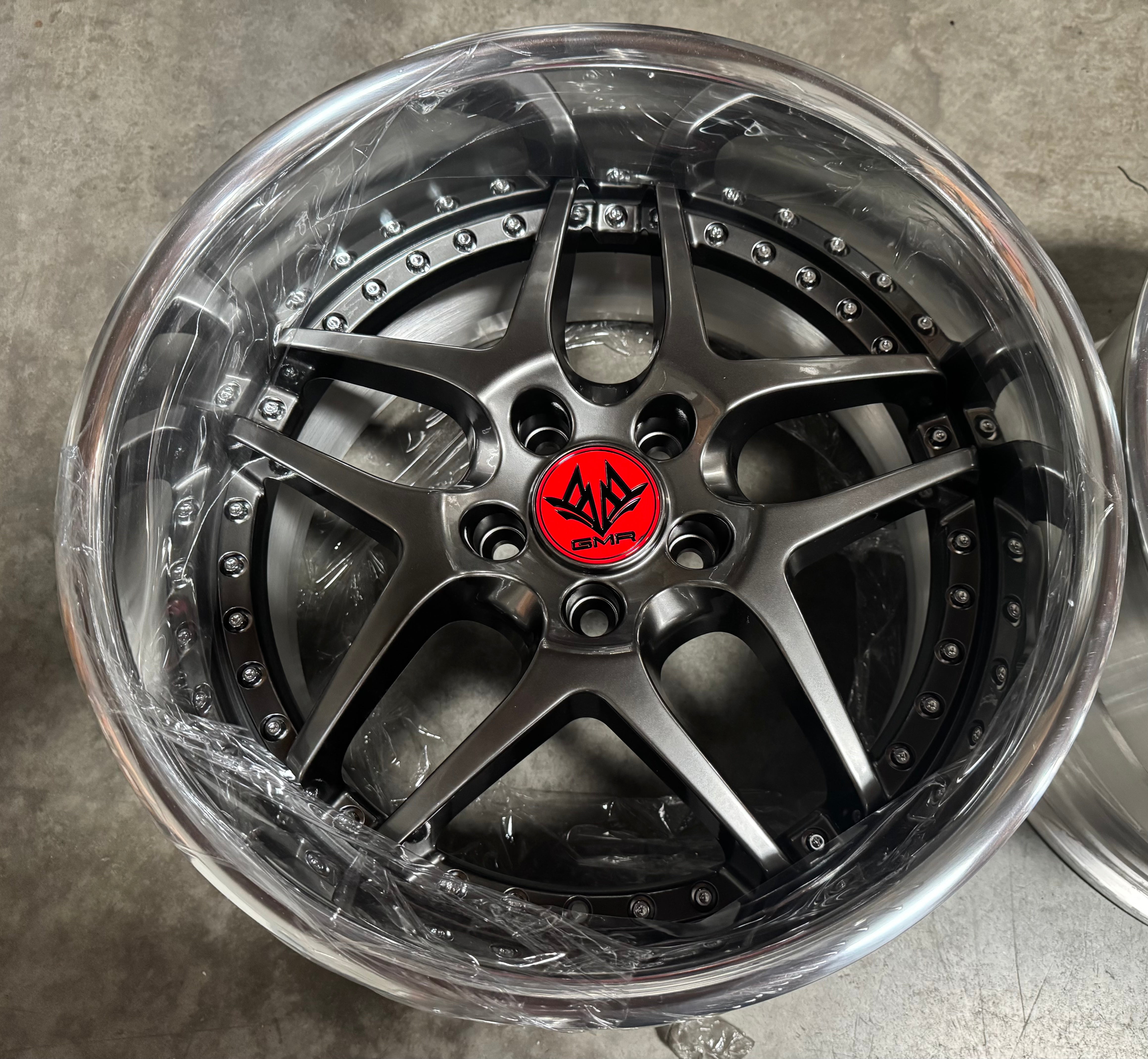 18” GMR Evoke Titan black 5x114.3 (Pair of 2)