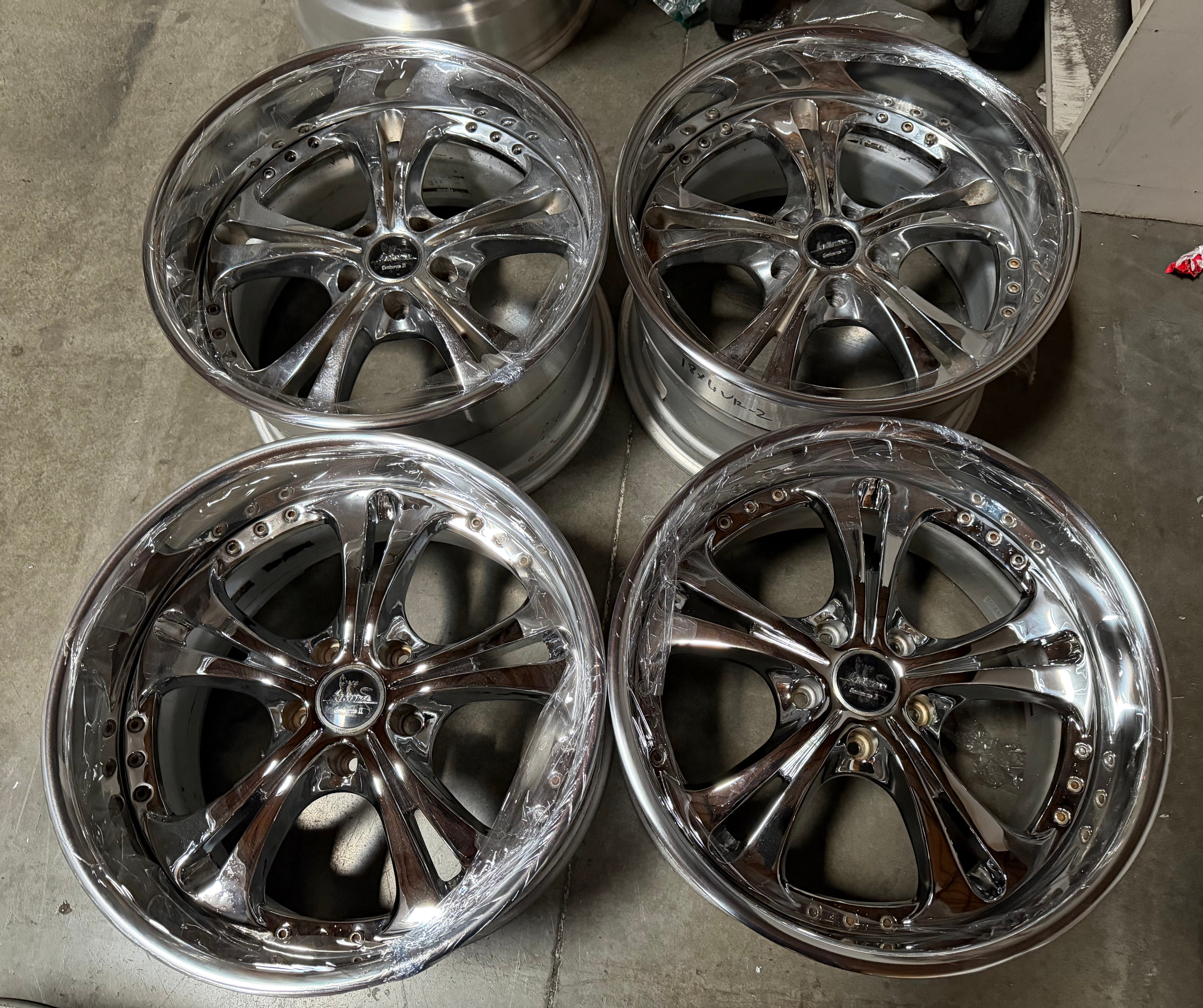 18” Weds Cerberus II 5x114.3 Chrome