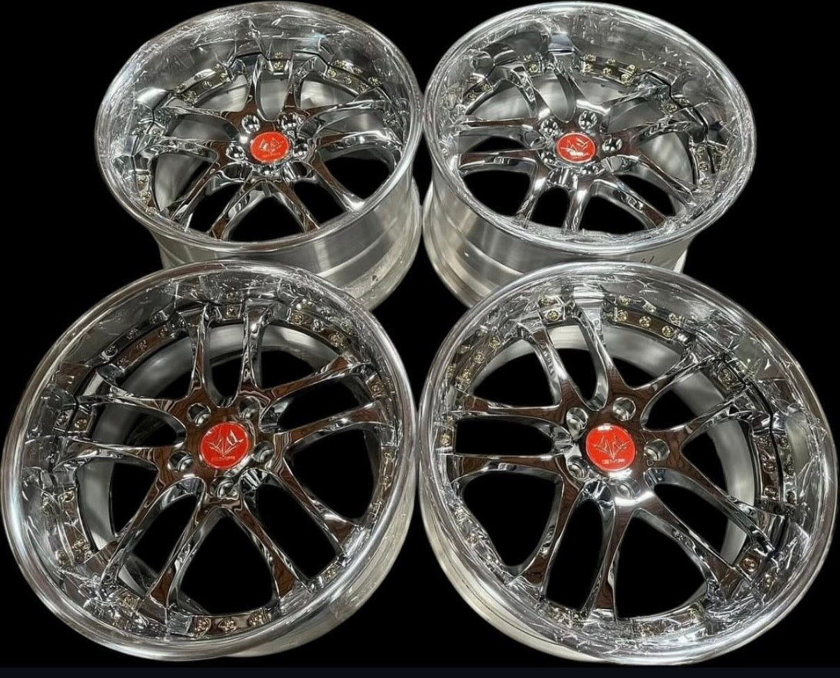 19” GMR Ceaser Reverse 5x114.3 Chrome