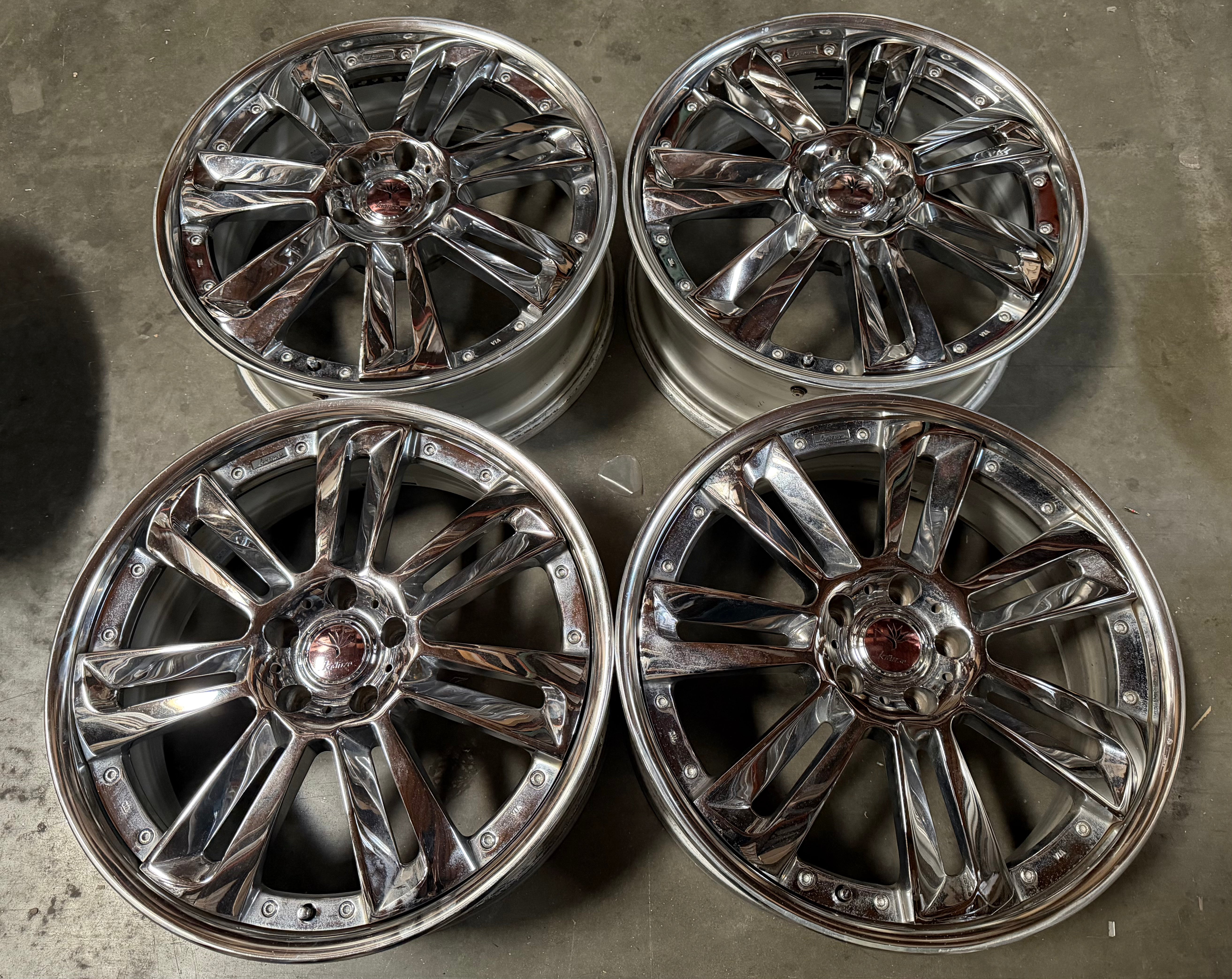 20” Weds Glossa 5x114.3