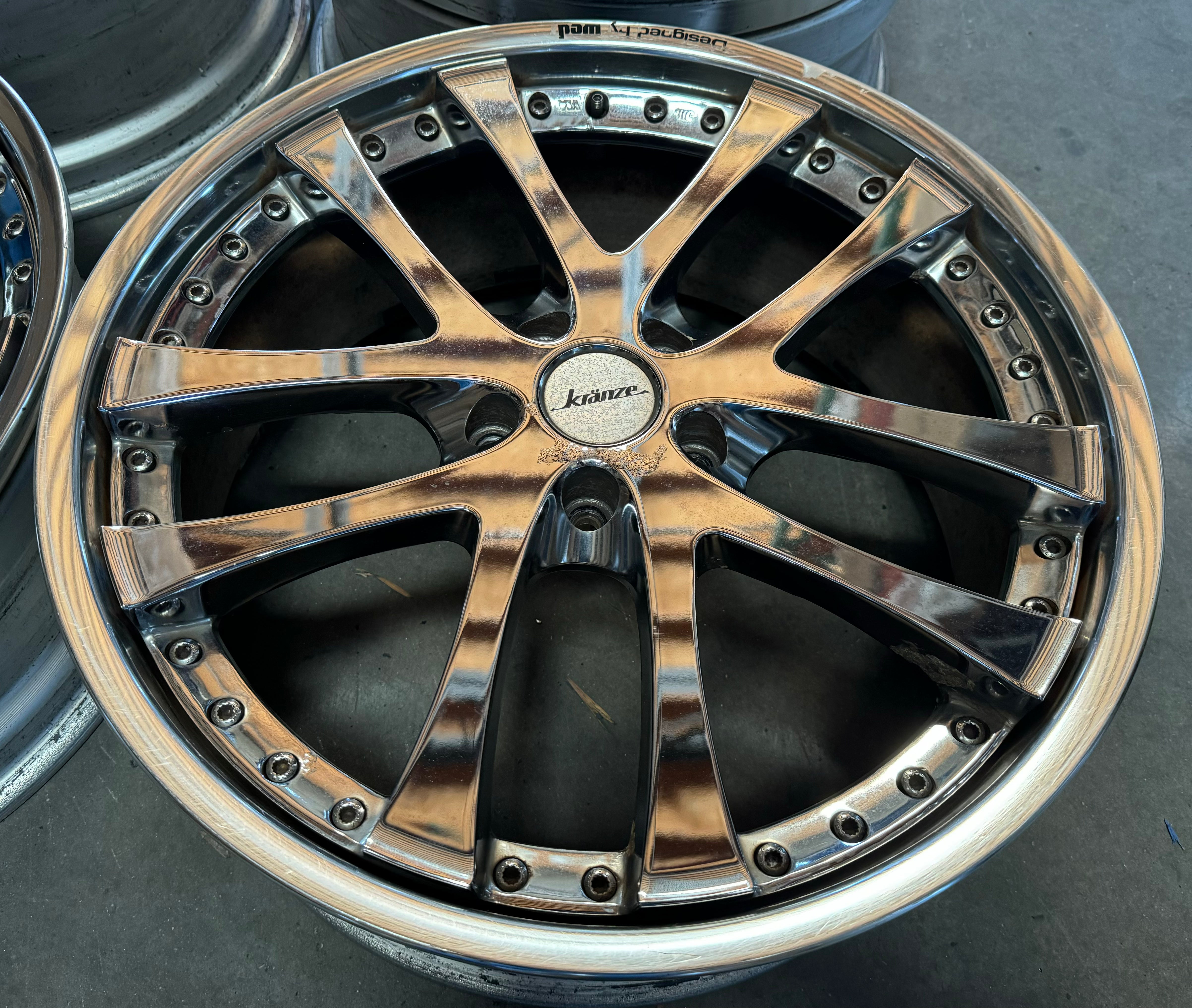 20” Weds LXZ 5x114.3 chrome