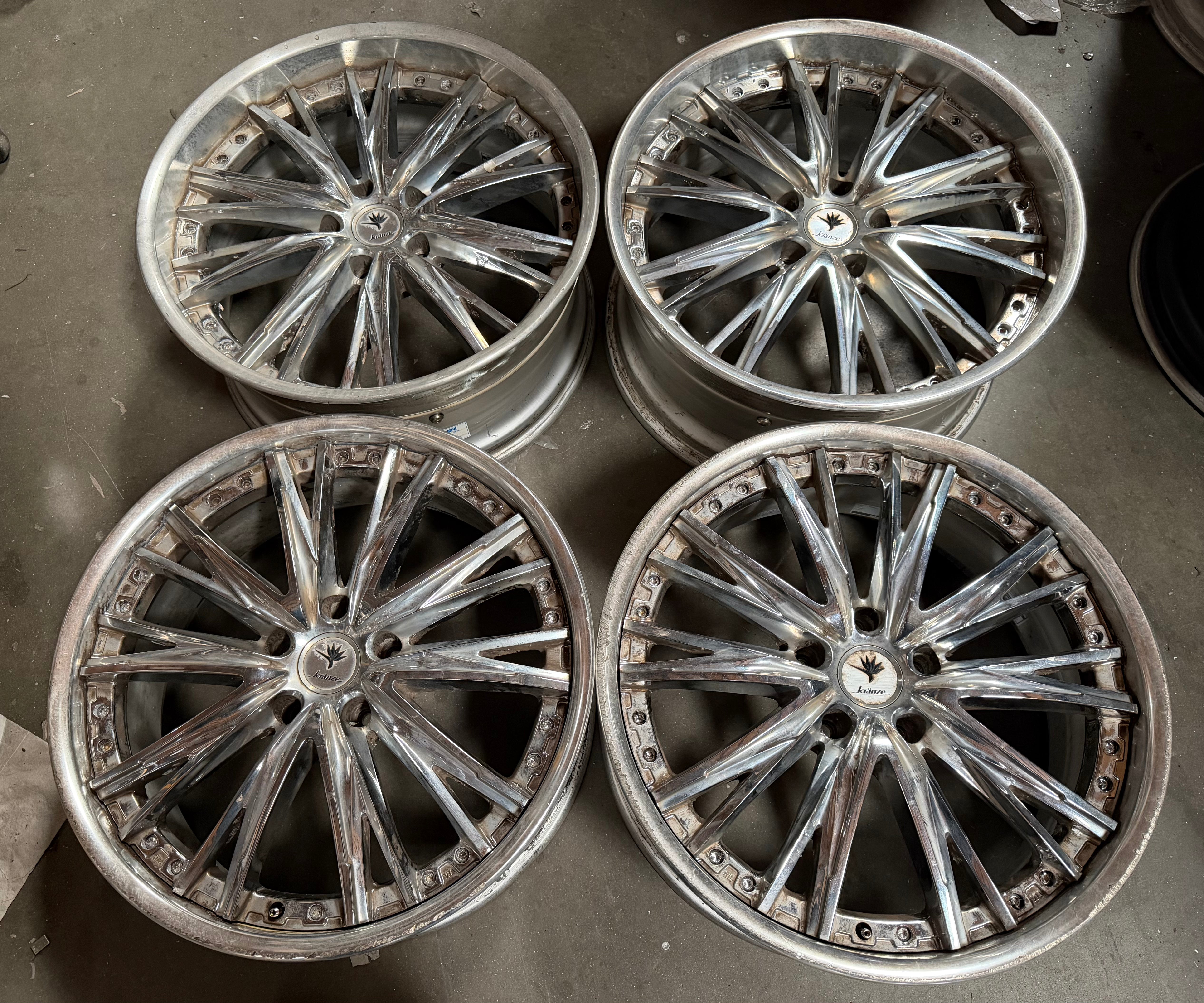 20” Weds Elaborar 5x120 chrome