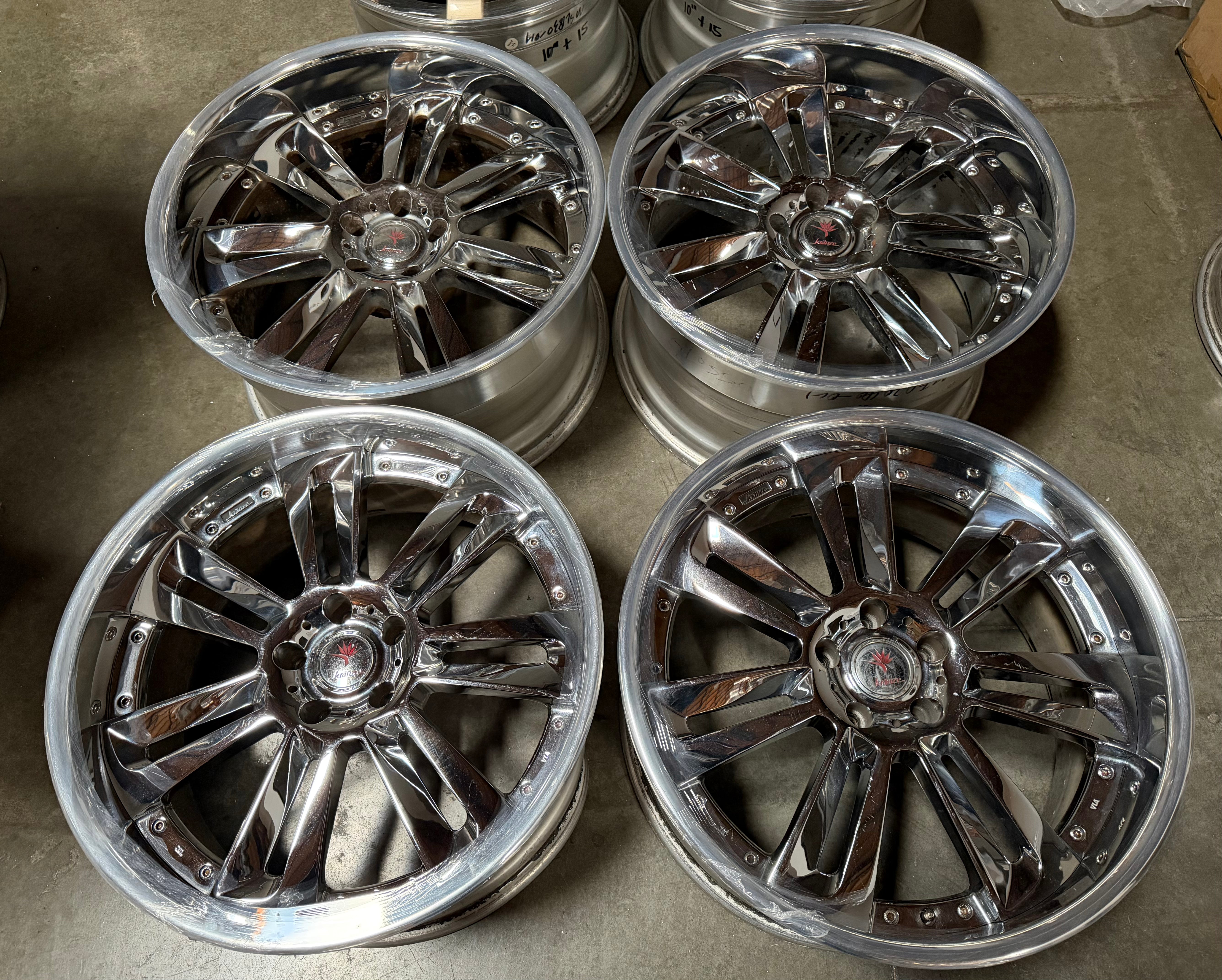 20” Weds Glossa 5x114.3