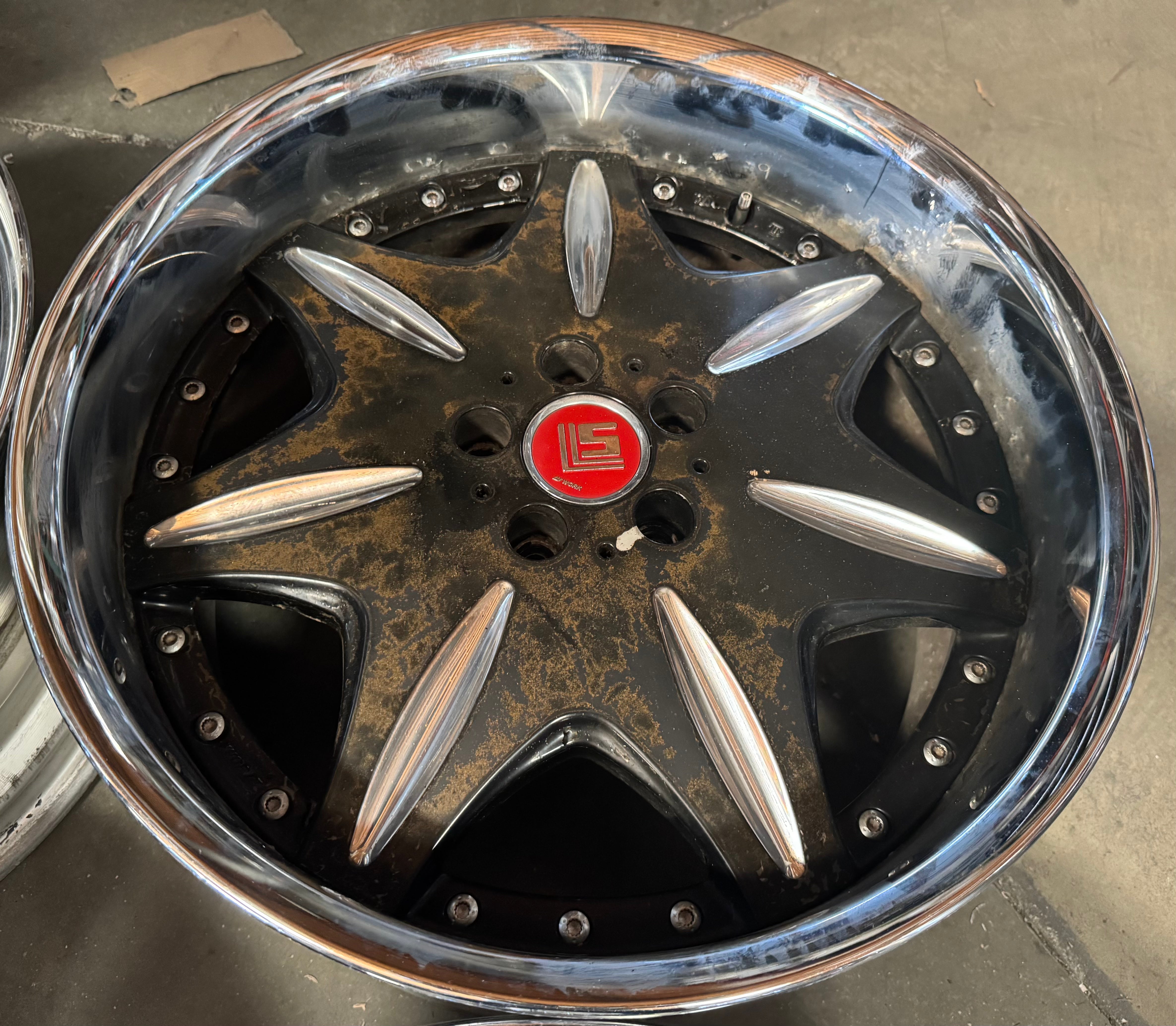 20” Work LS207 5x114.3