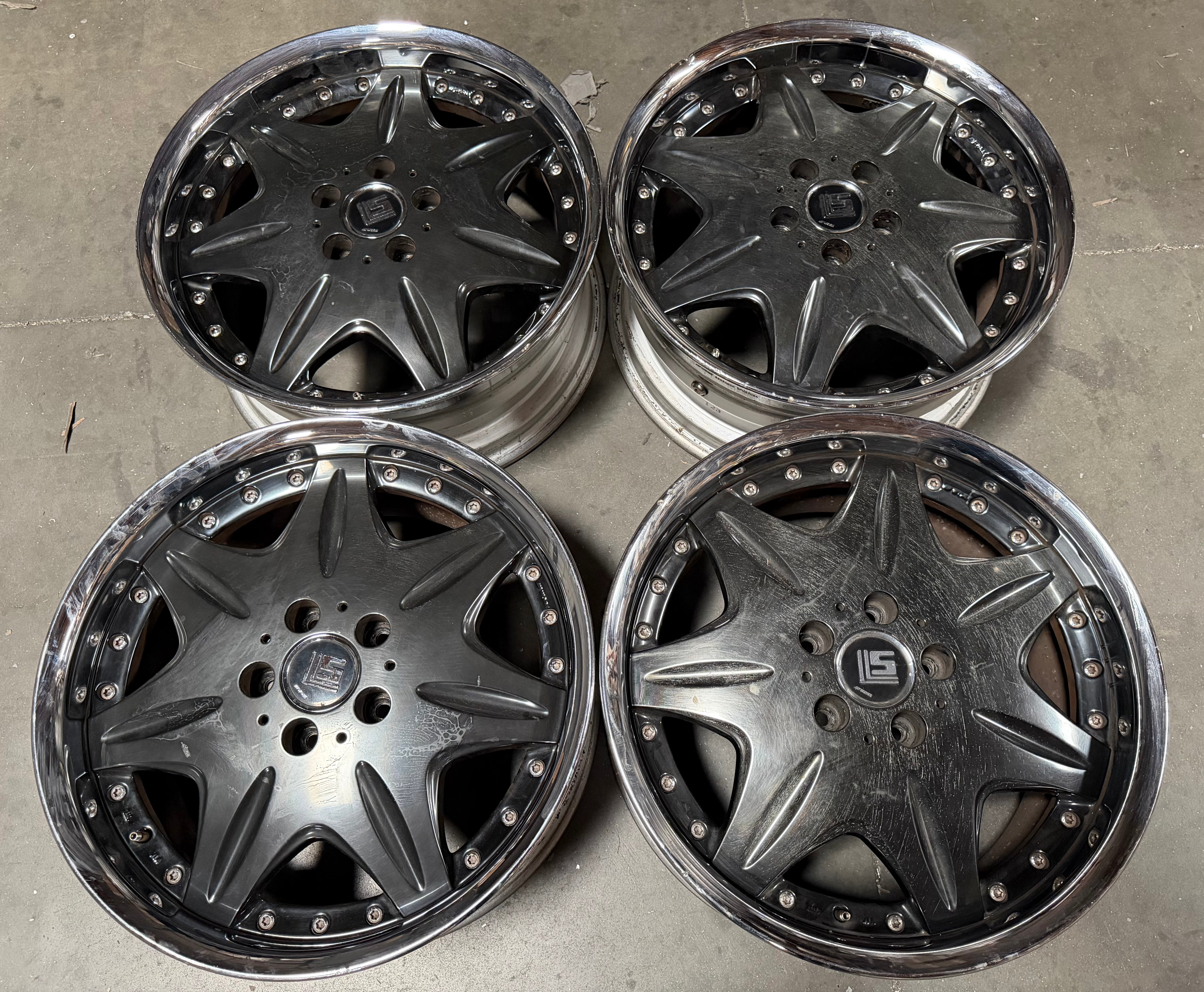 18” Work LS207 5x114.3