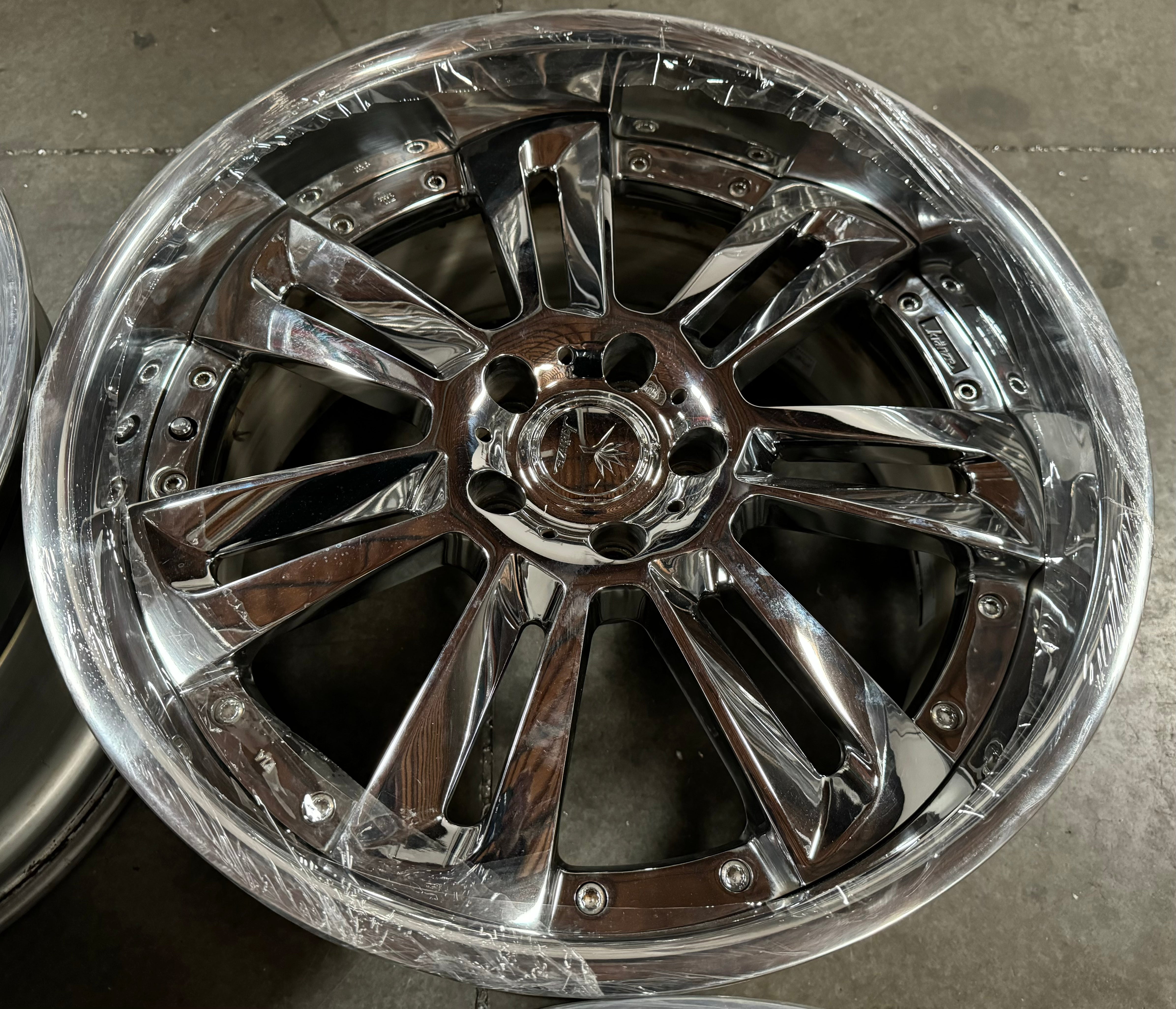 19” Weds Glossa 5x114.3 chrome