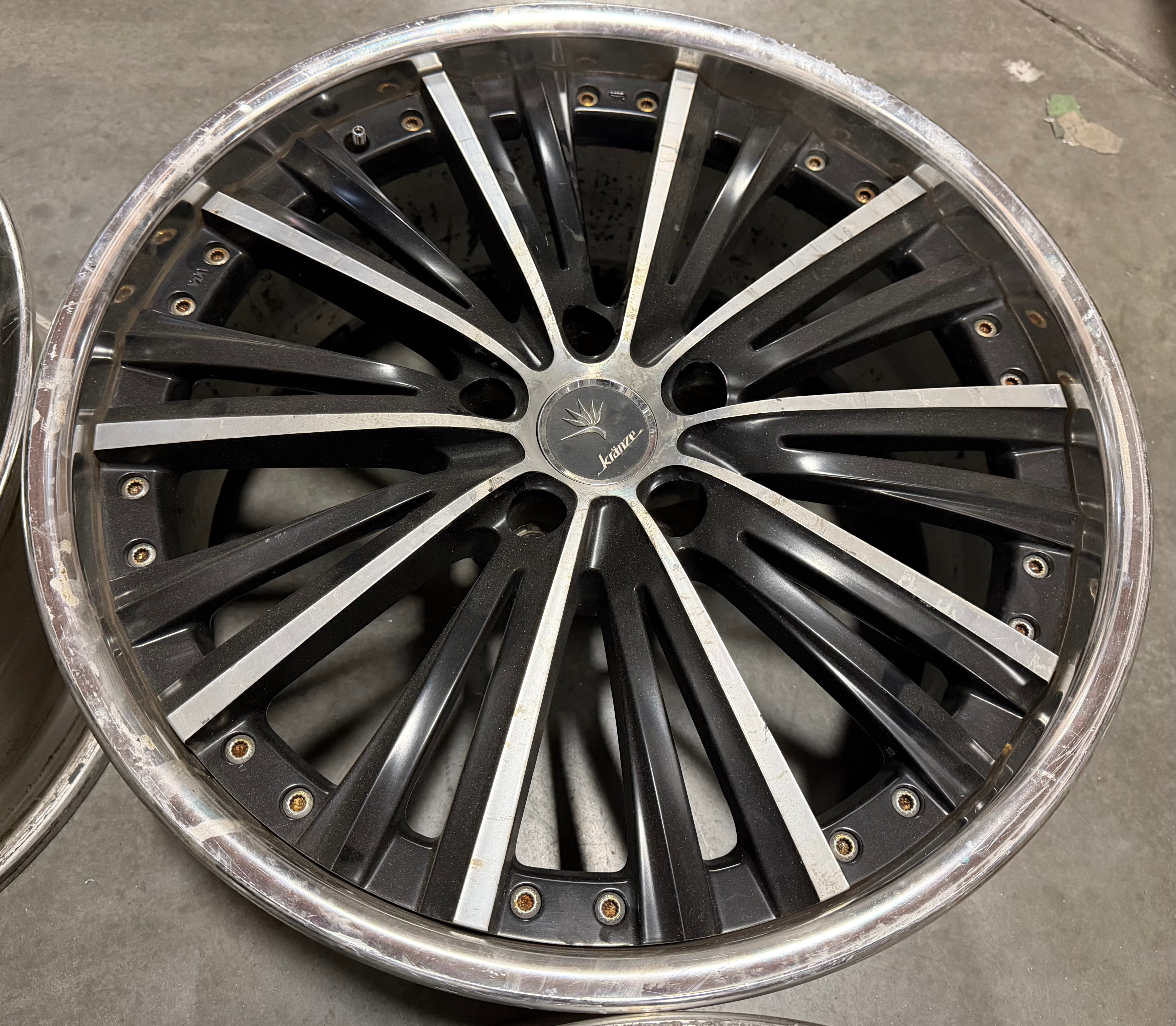 20” Weds Magiss 5x120 60.1 bore for LS460