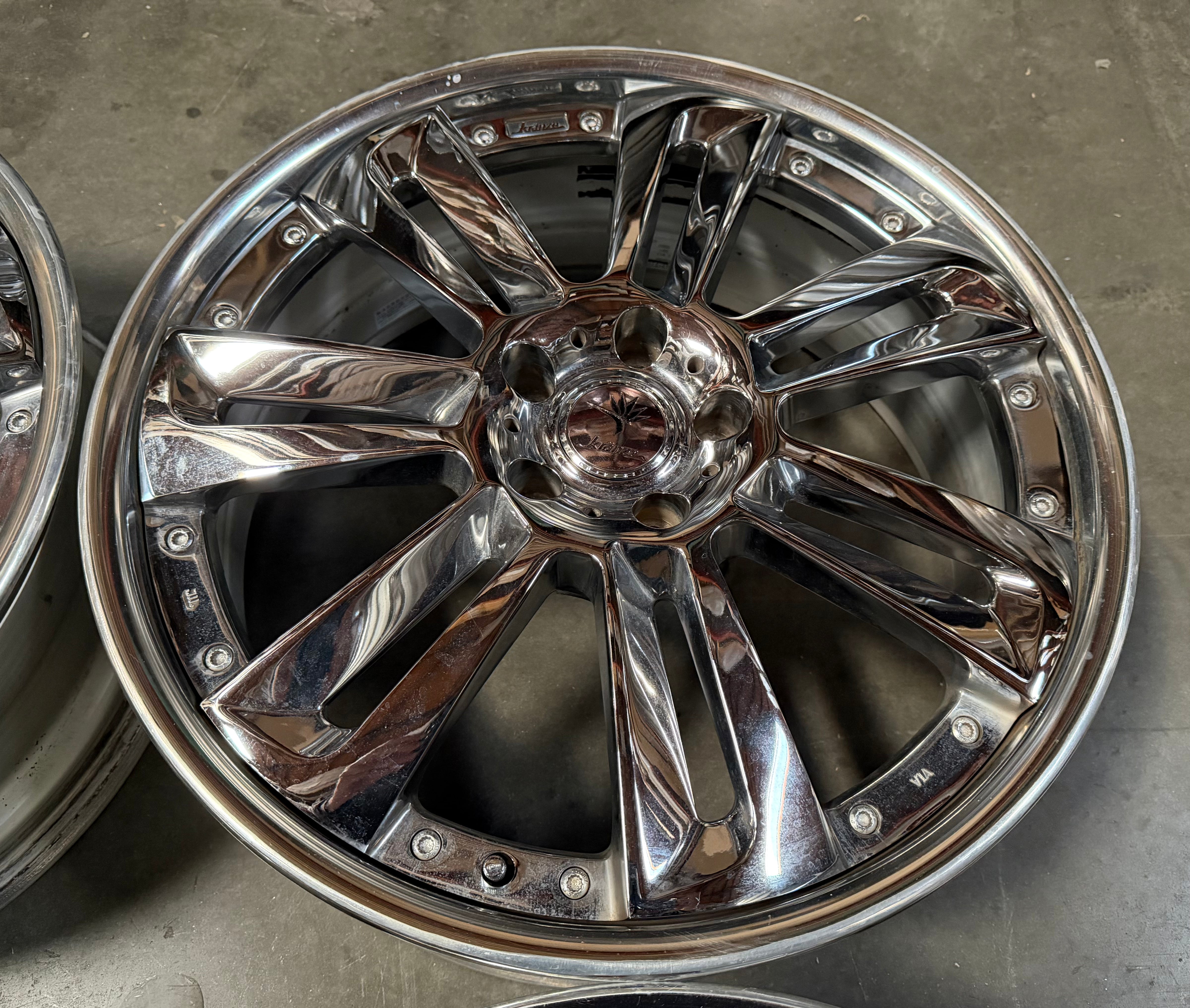 20” Weds Glossa 5x114.3