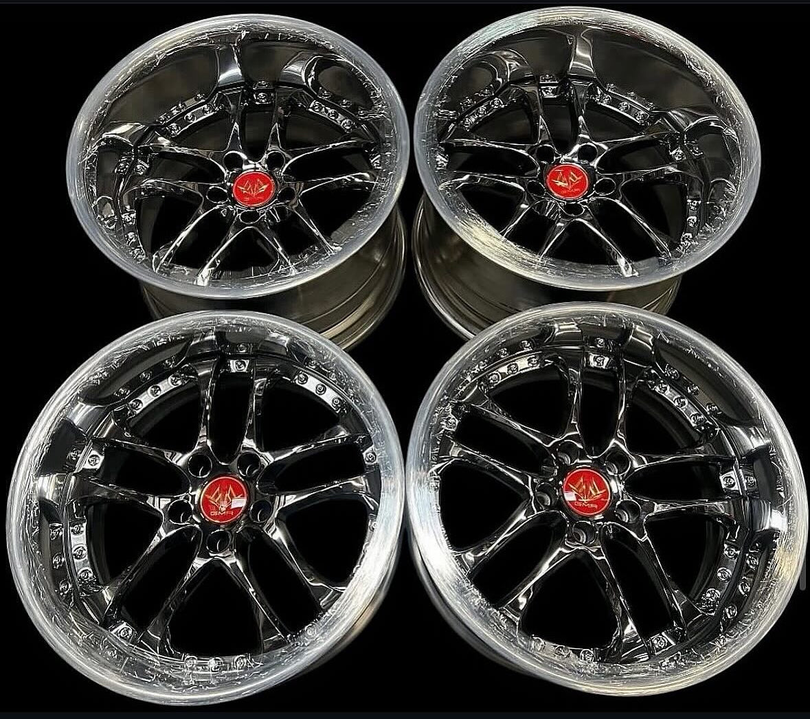 18” GMR Caesar vacuum chrome 5x114.3