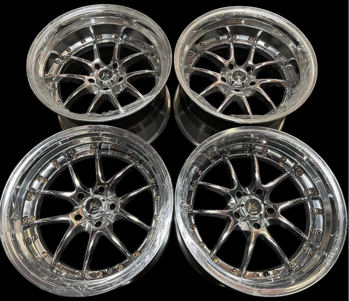 18” Work VS-SS Step 5x114.3 Polish