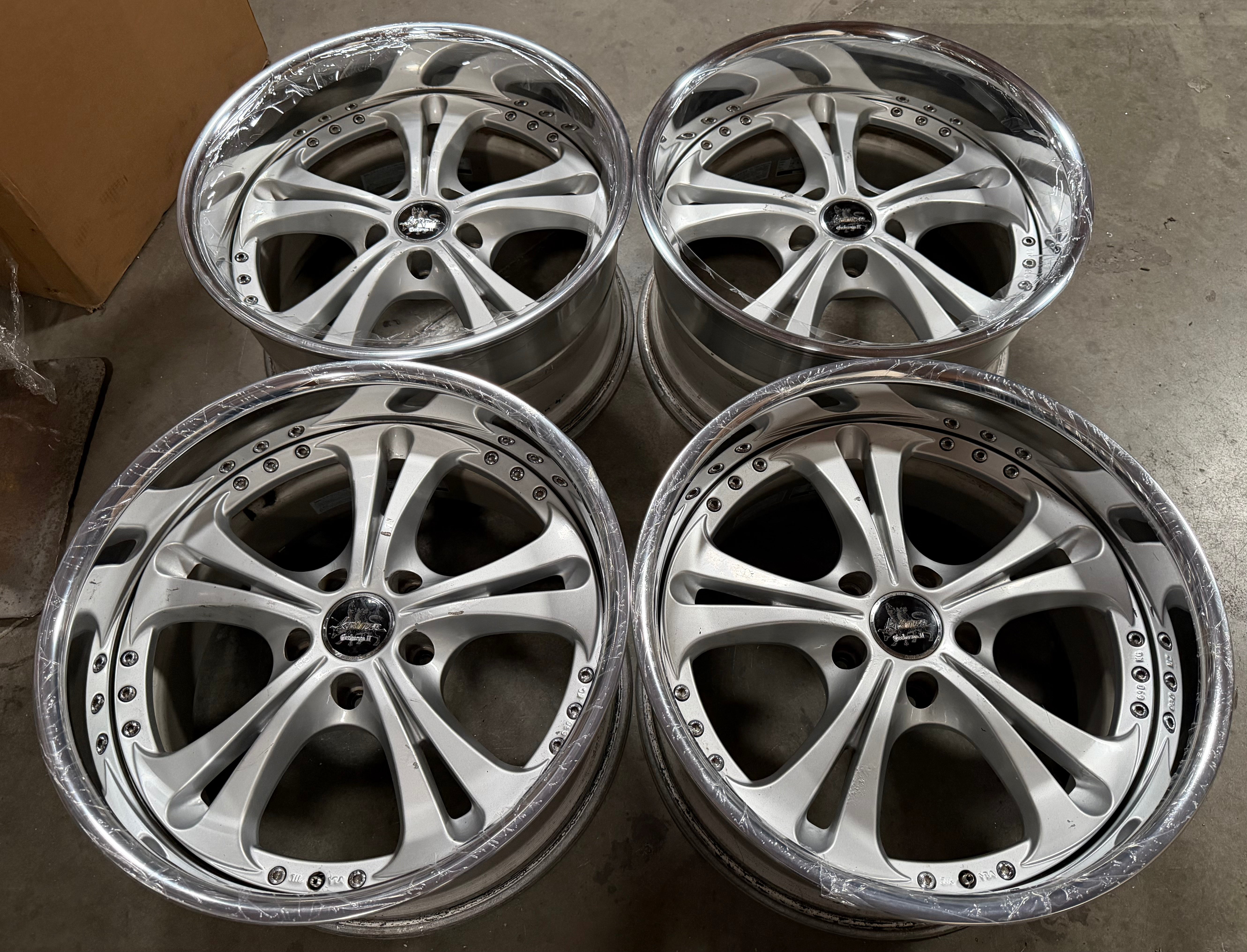 18” Weds Cerberus II 5x114.3 Silver