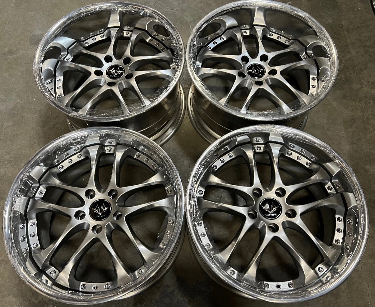 18” GMR Ceaser 5x112 Silver (Clearance)