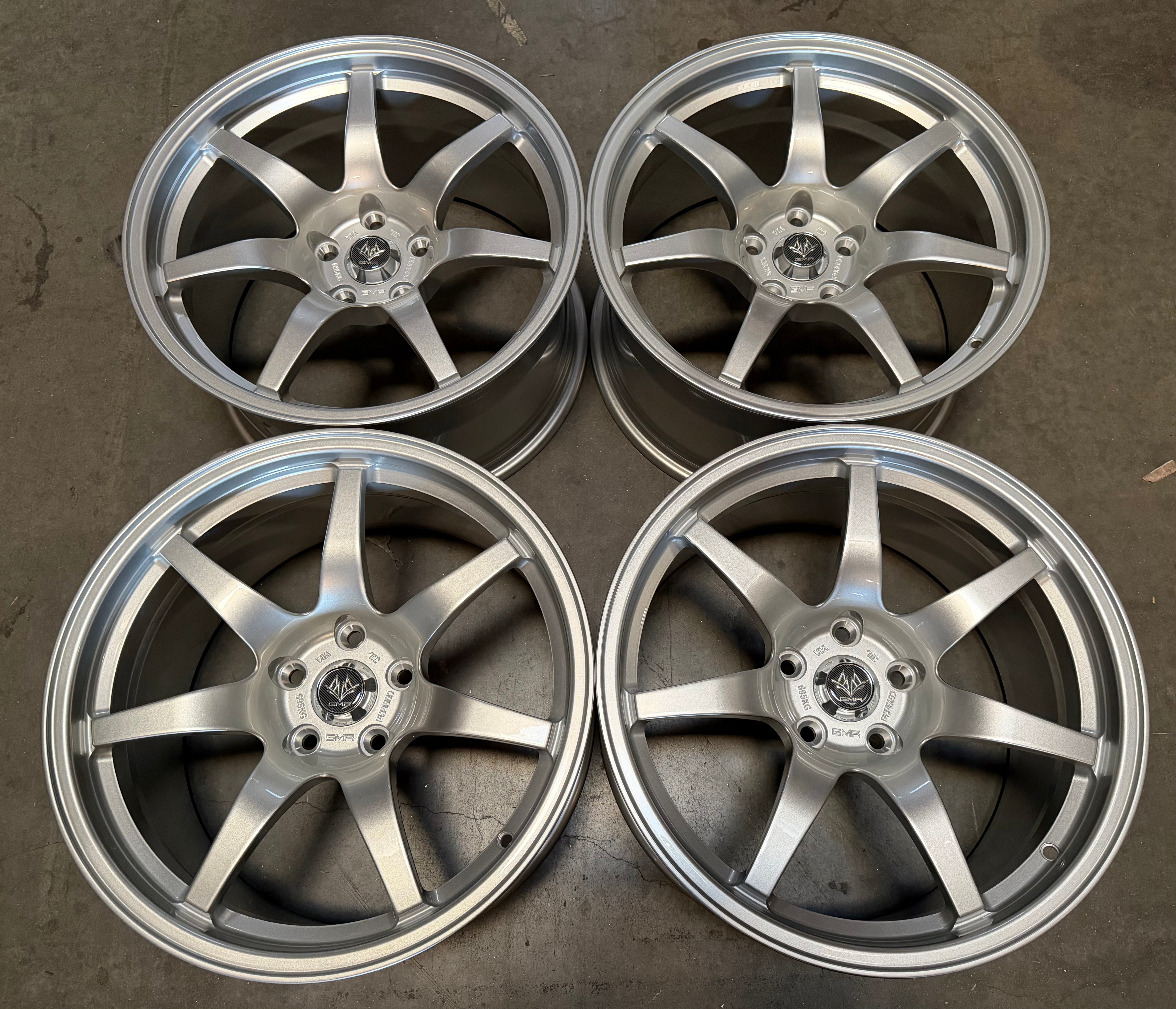 18” GMR C1 Forged 5x114.3 Silver