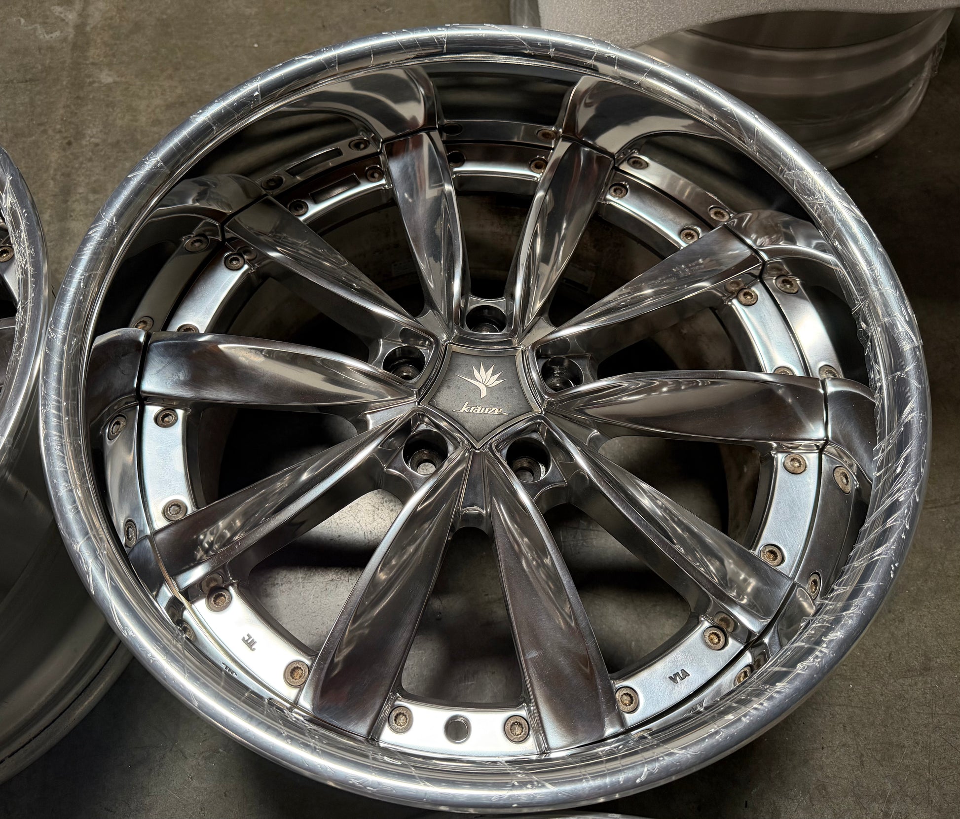 18” Weds Chrishna 5x114.3 Raw Polish 18” Weds Chrishna 5x114.3 Raw Polish