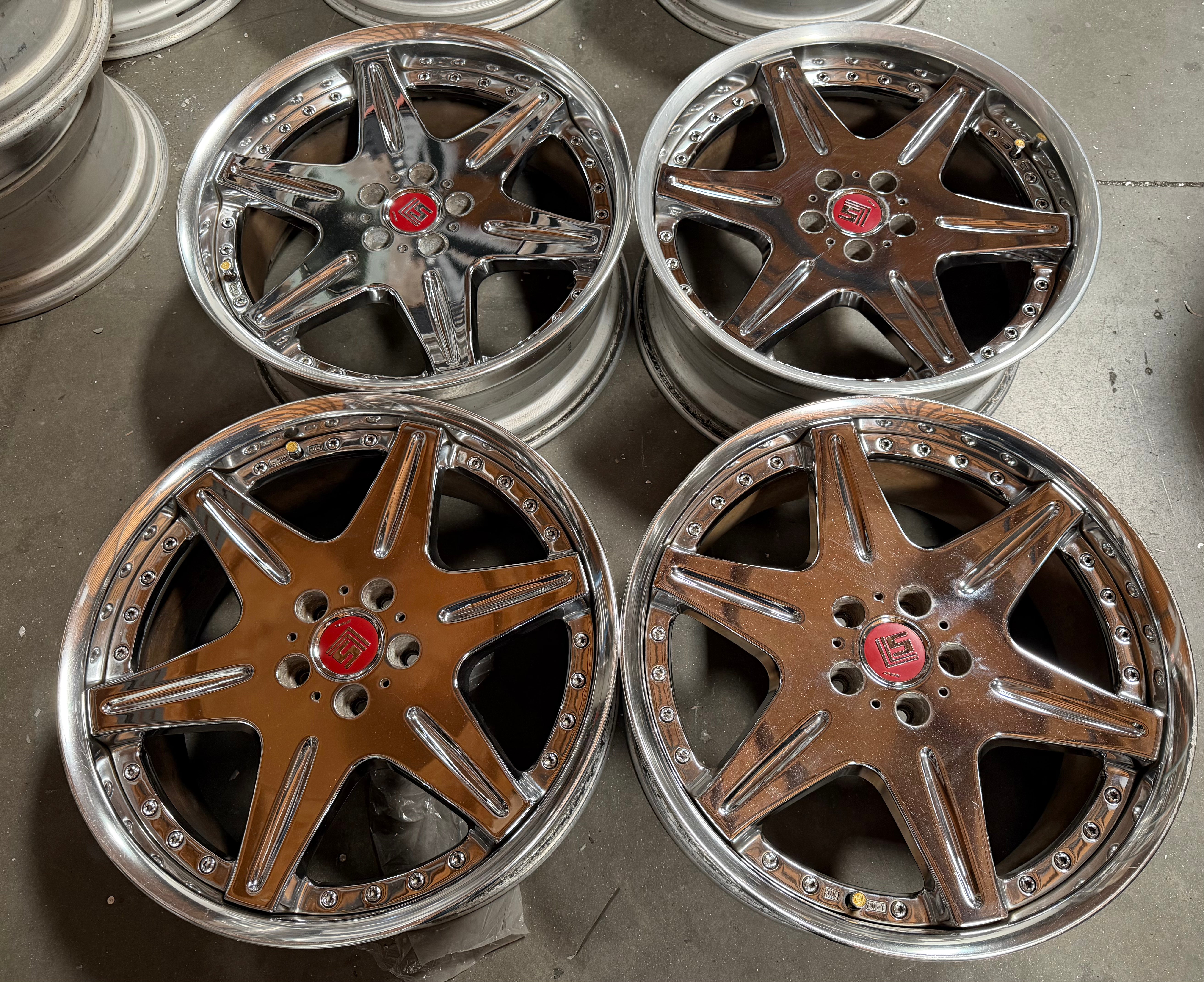 Ls Work Rim 20” Work LS406 Chrome 5x114.3