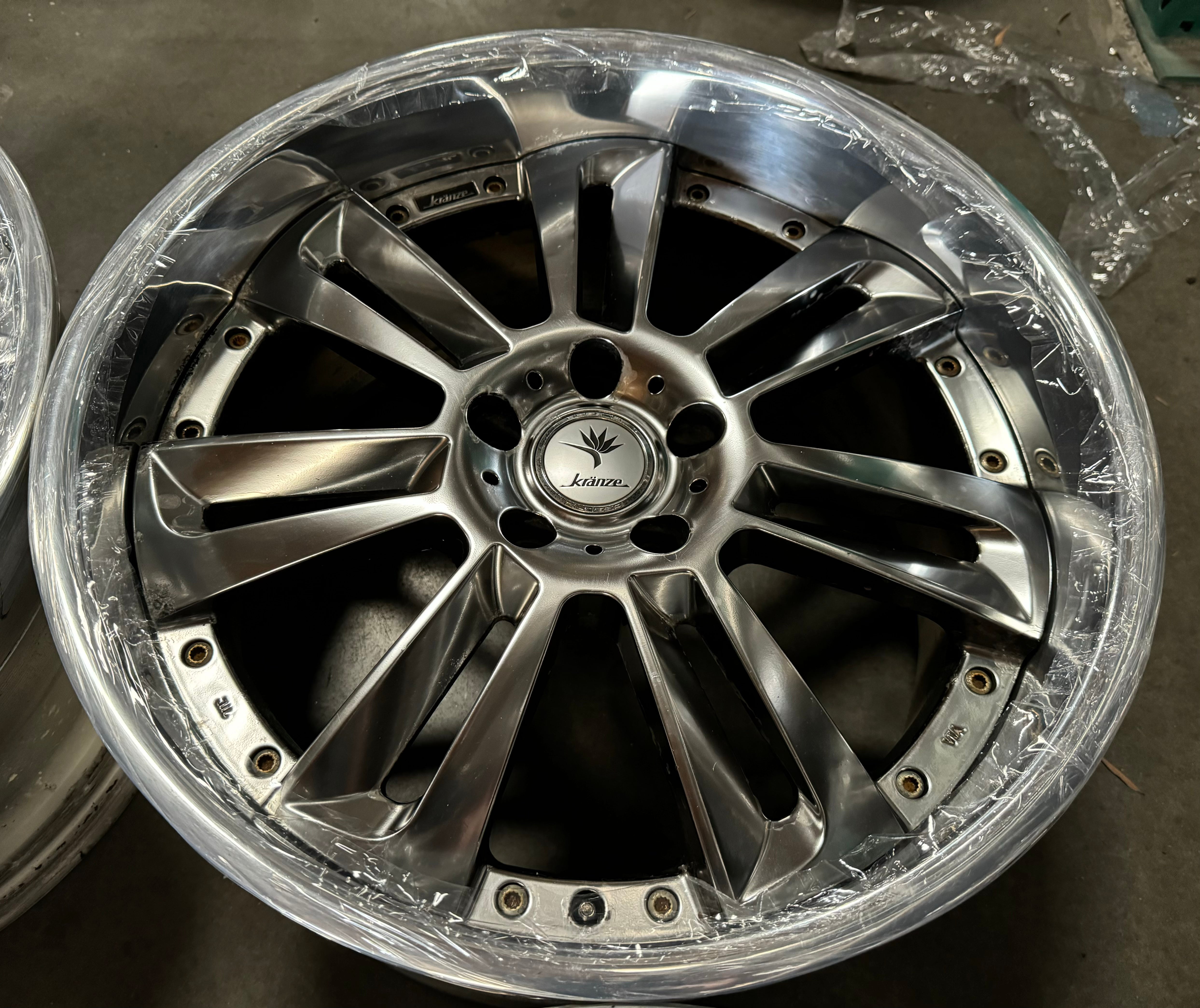 19” Weds Glossa 5x114.3