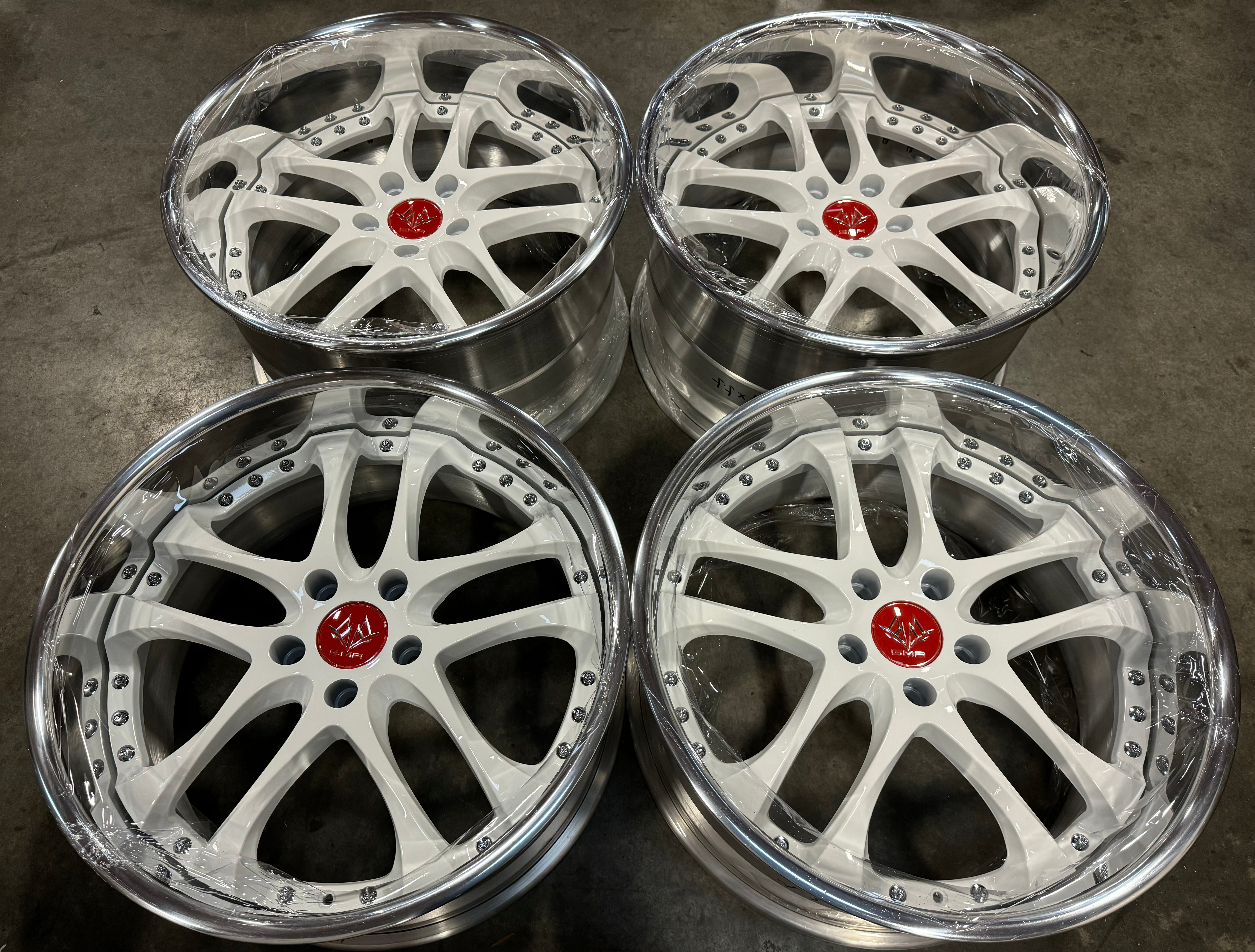 19” GMR Caesar Reverse White 5x114.3 (SPECIAL)