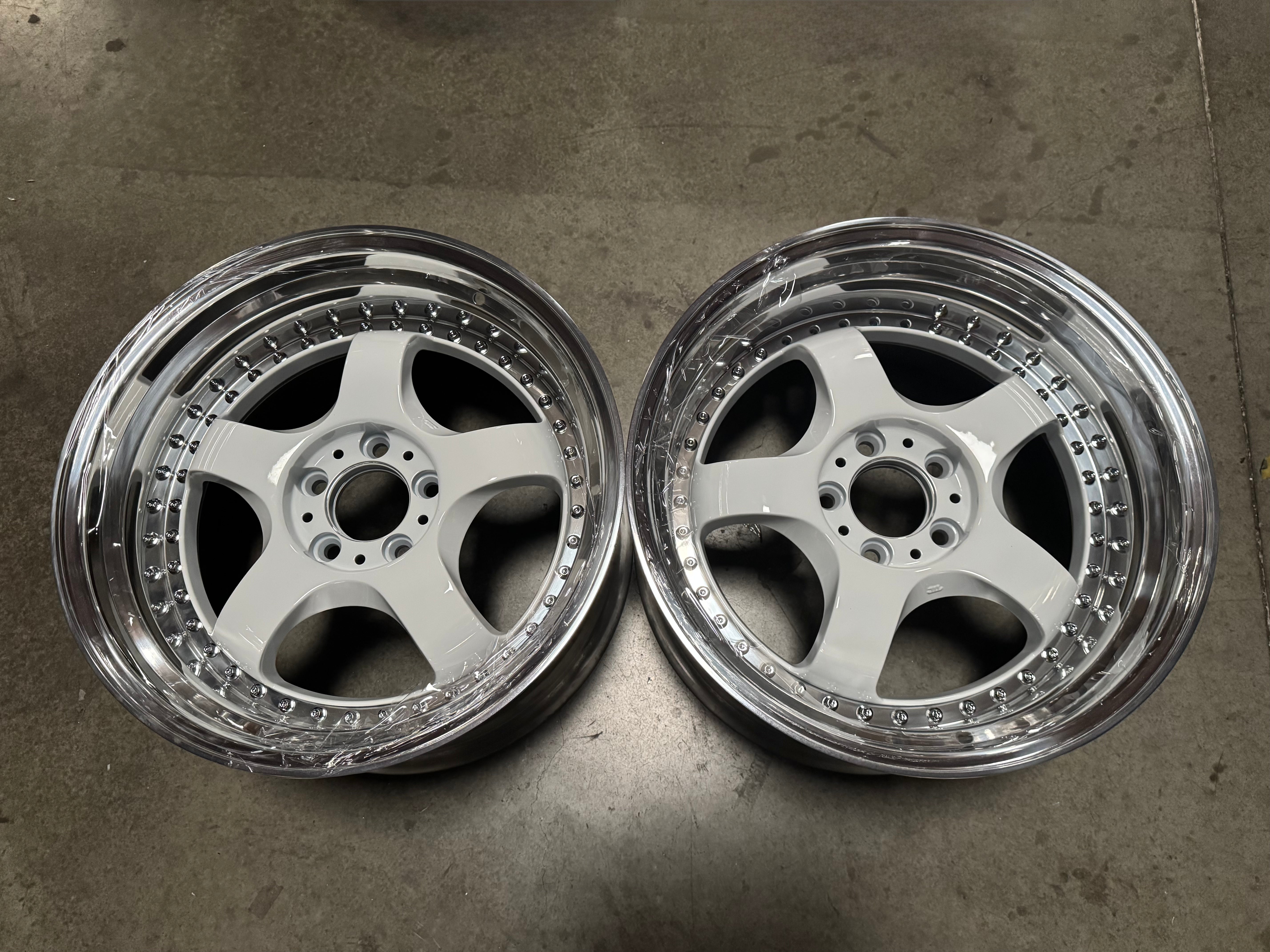 18” GMR Bishop Step 5x114.3 White (Pair of 2)