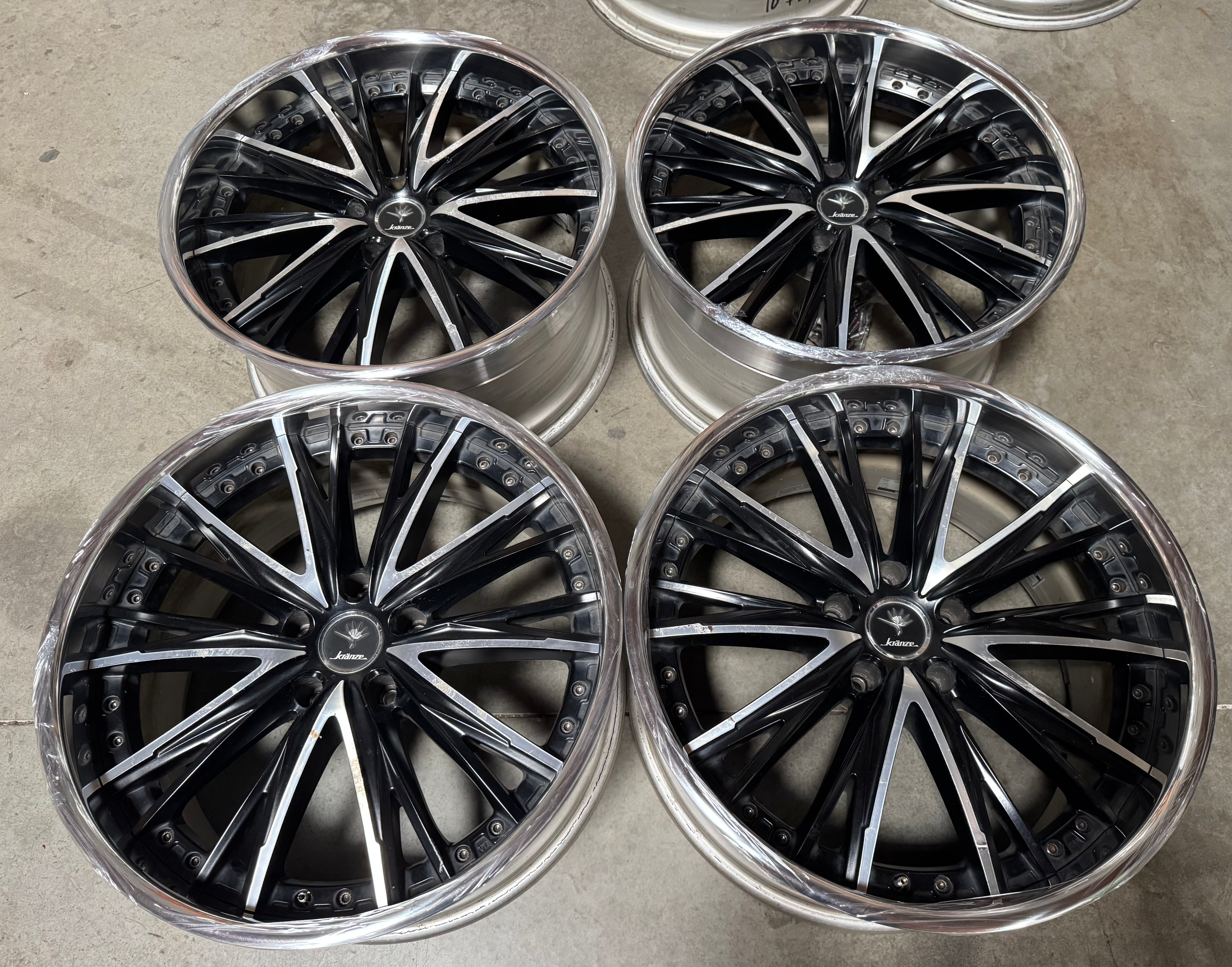 20”  Weds Elaborar 5x120 Black DC