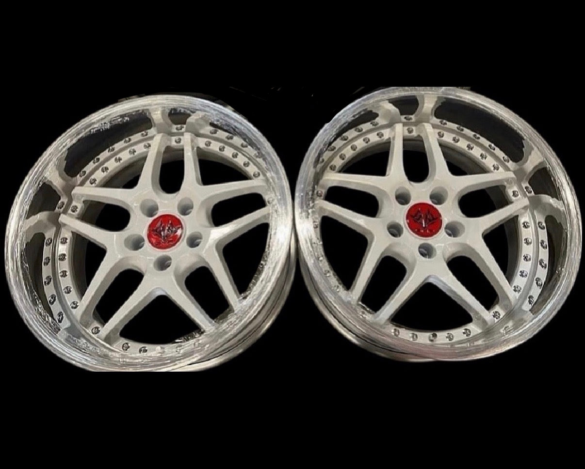 18” GMR Evoke White 5x114.3 (Pair of 2)