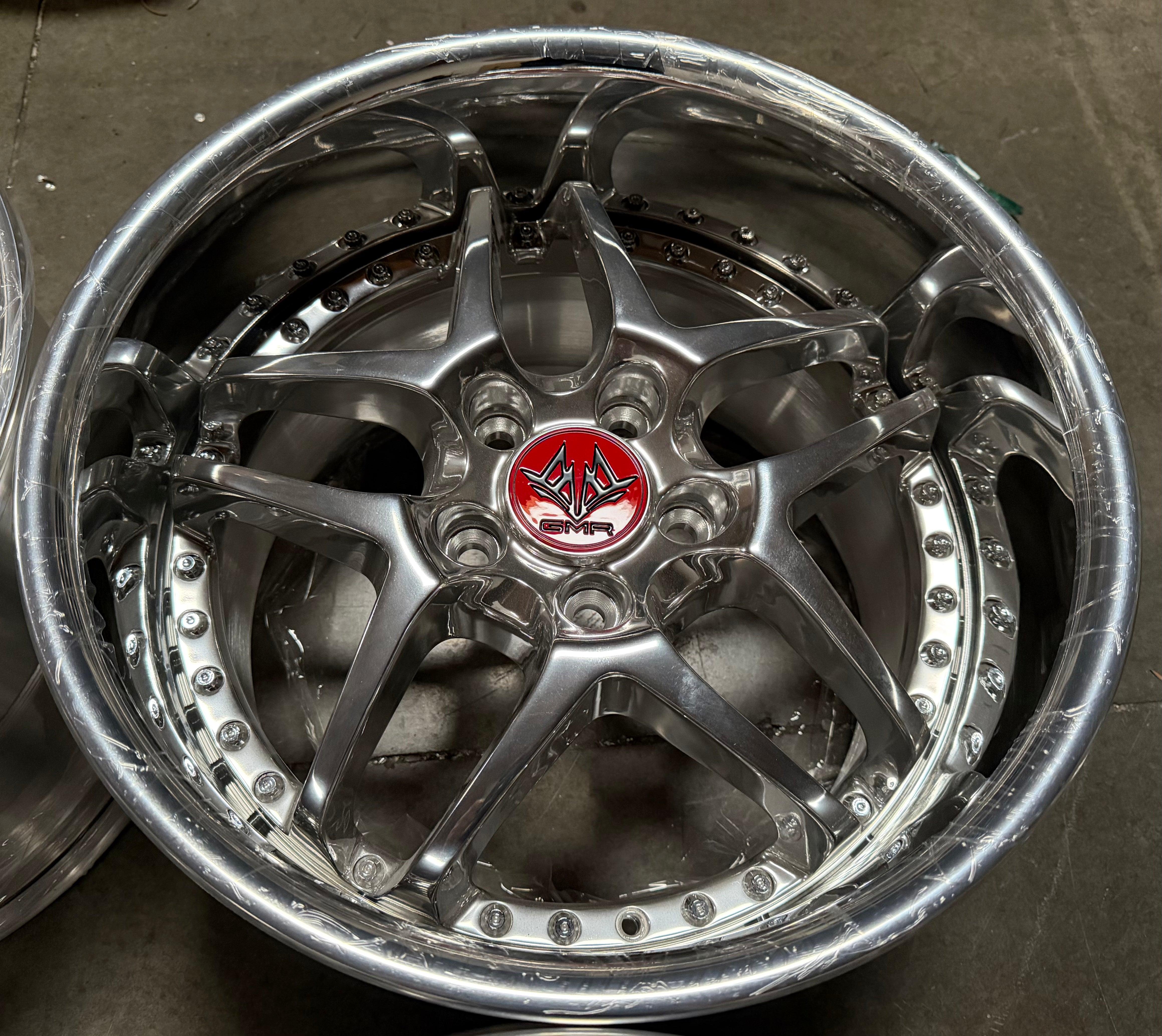17” GMR Evoke 5x114.3 Raw Polish