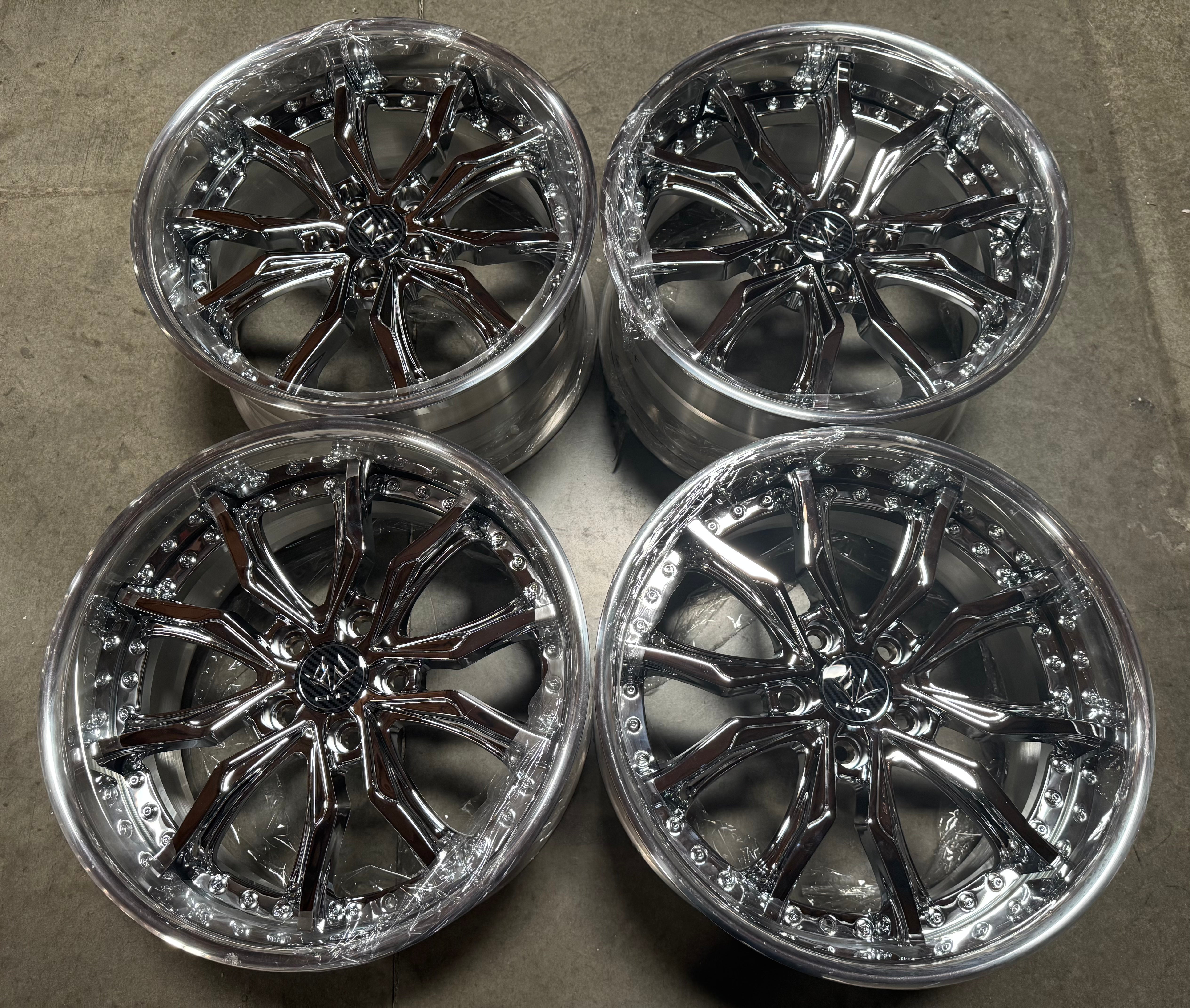 18” GMR Viora Forged 5x114.3 Chrome