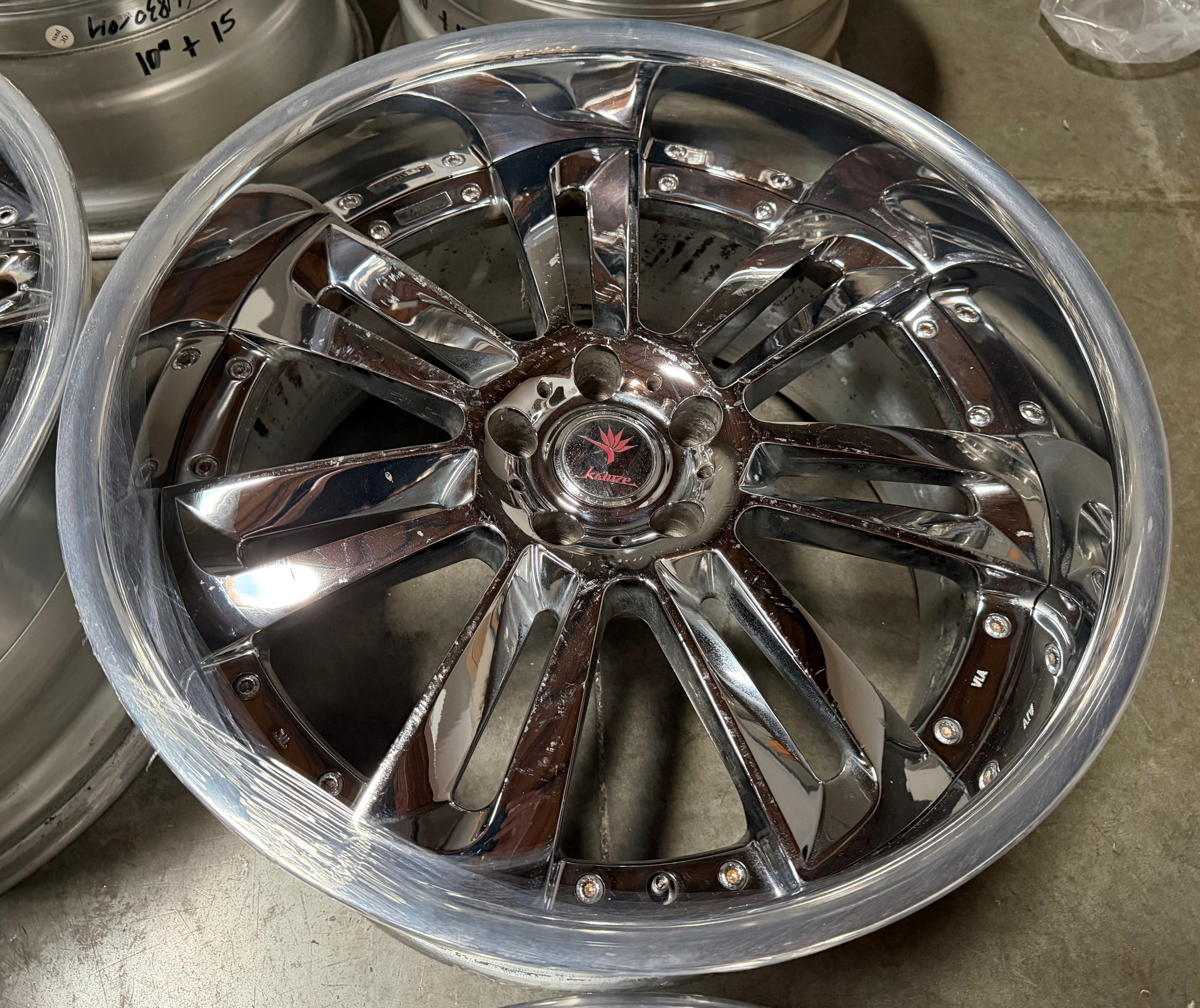 20” Weds Glossa 5x114.3