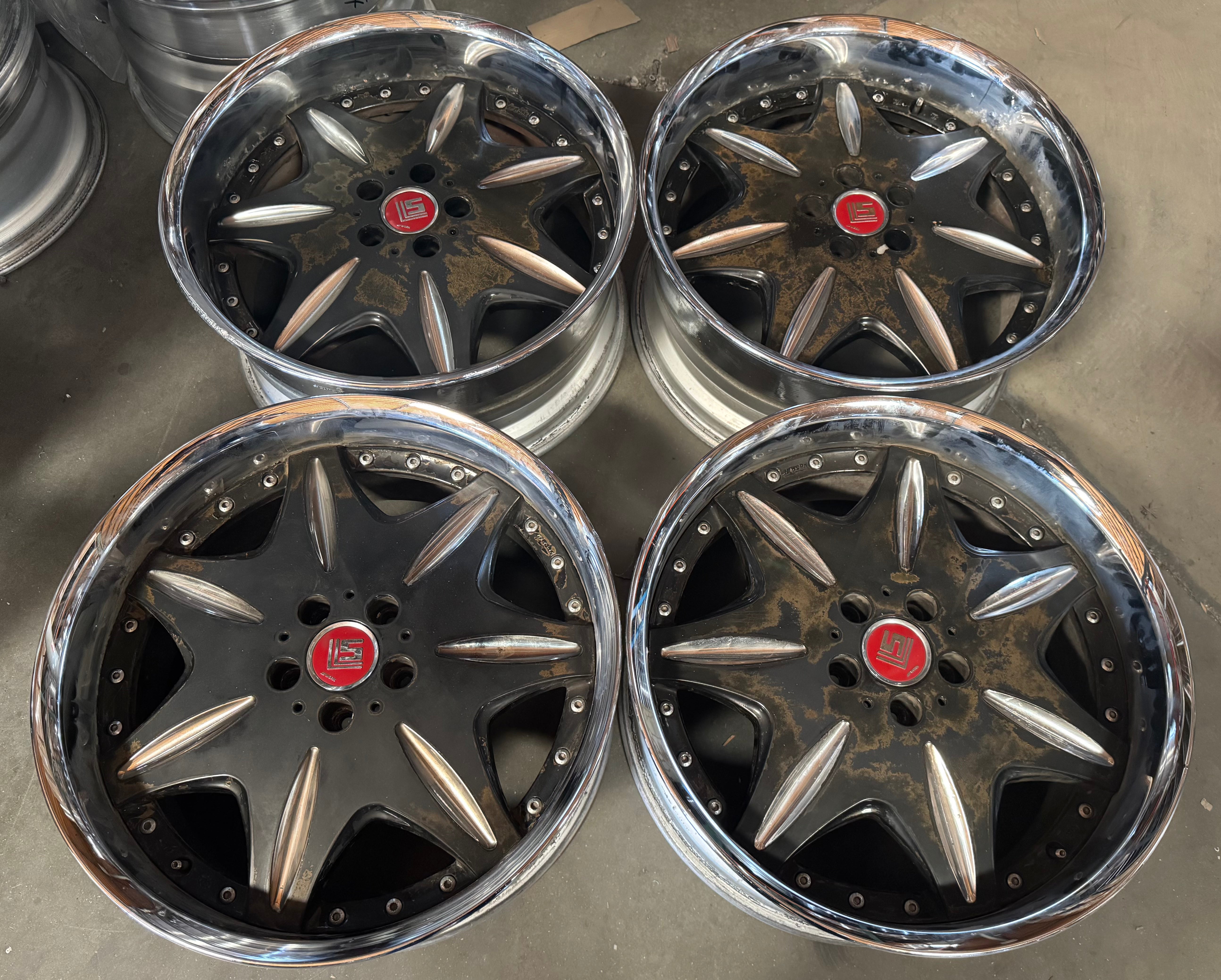 20” Work LS207 5x114.3