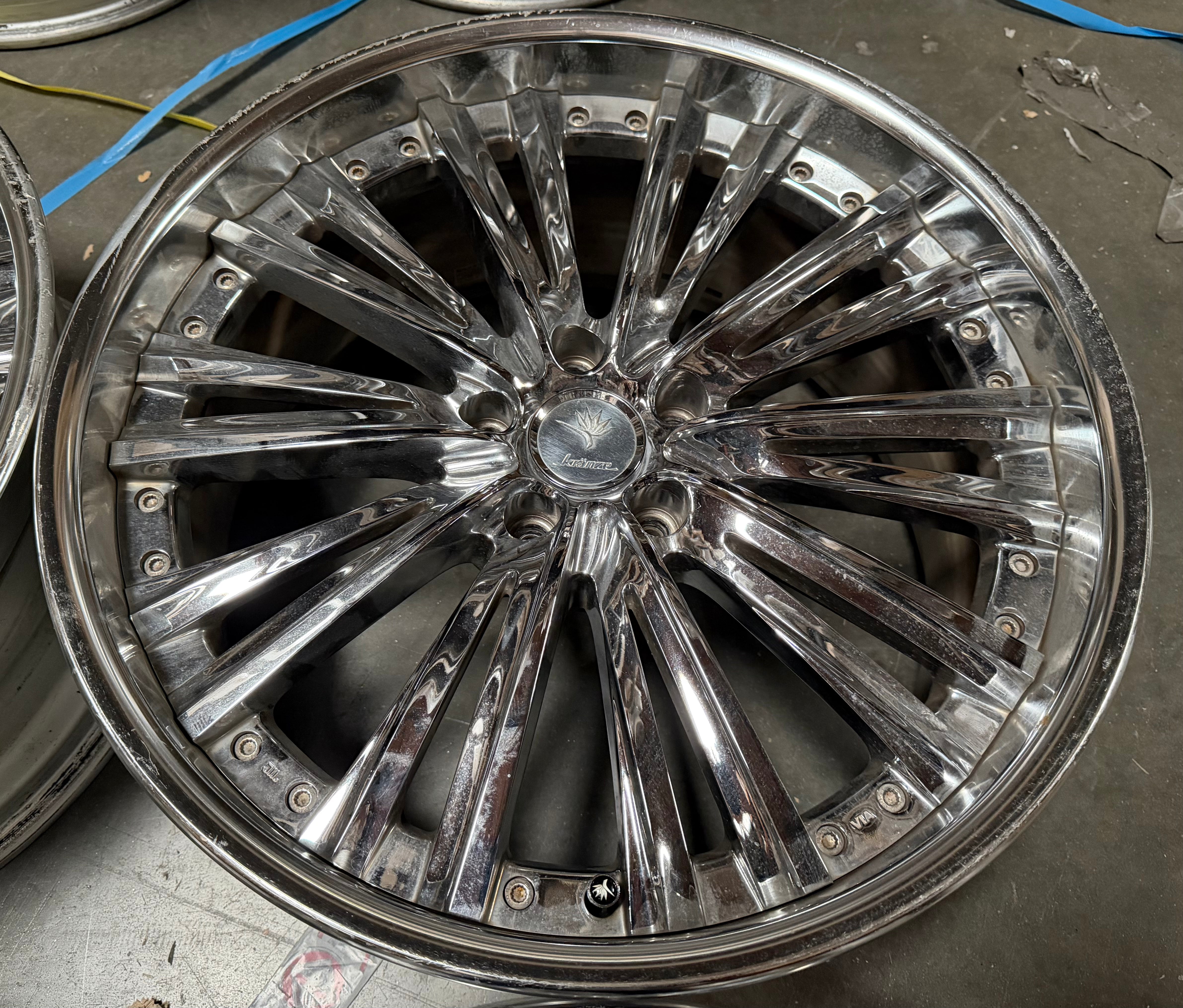 20” Weds Magiss 5x114.3 Chrome