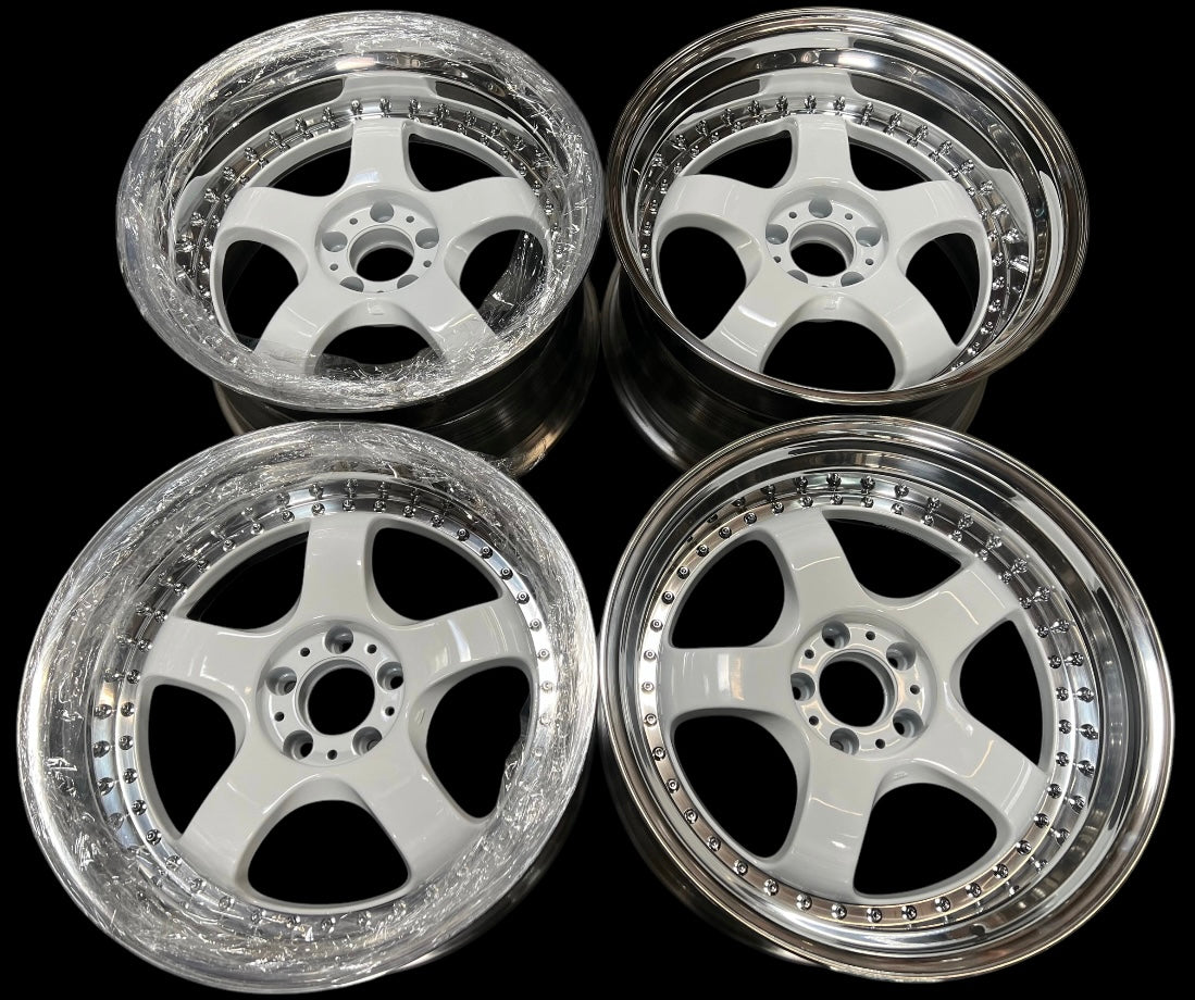 19” GMR Bishop 5x120 White