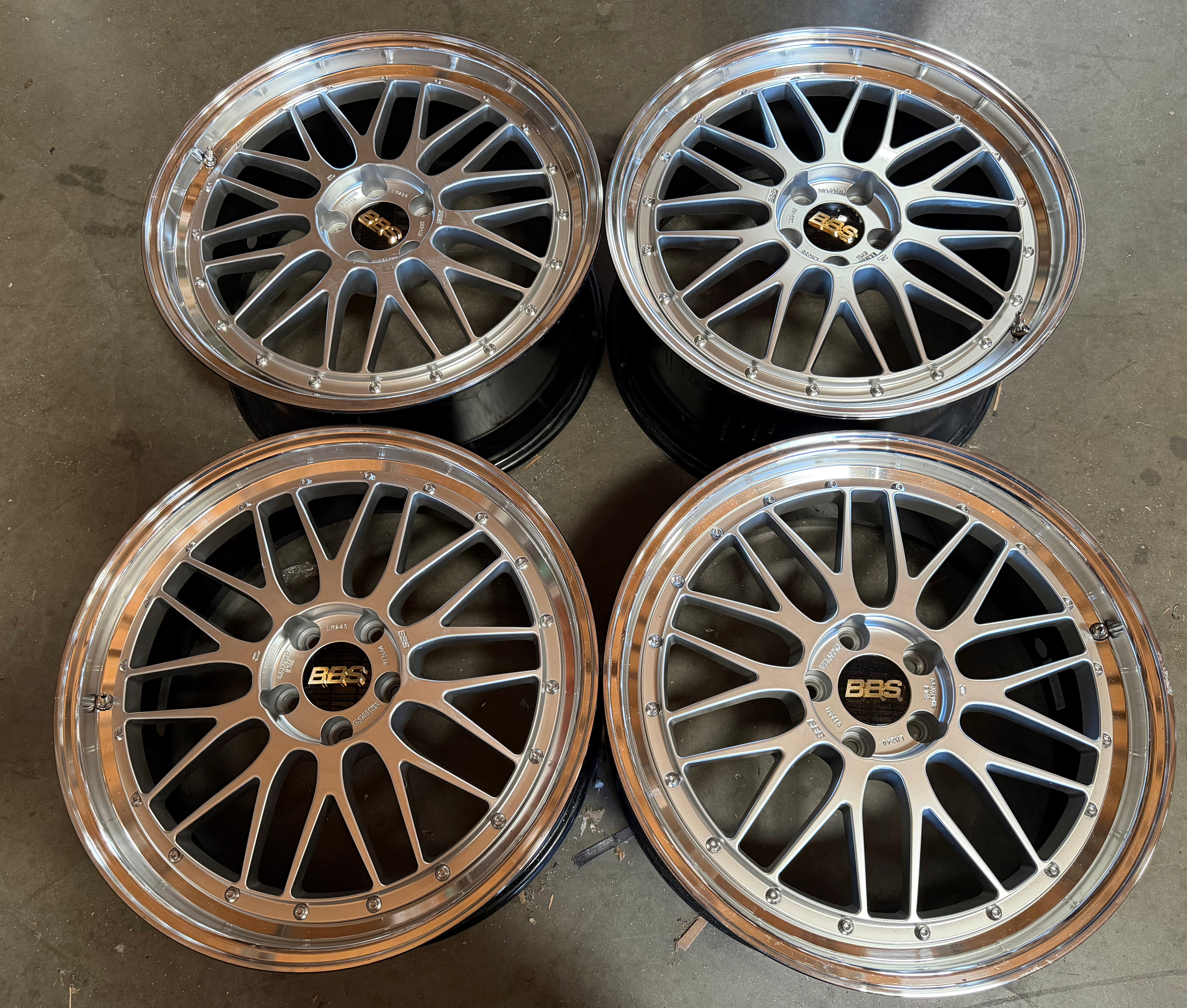 20” BBS LM 5x114.3 Silver