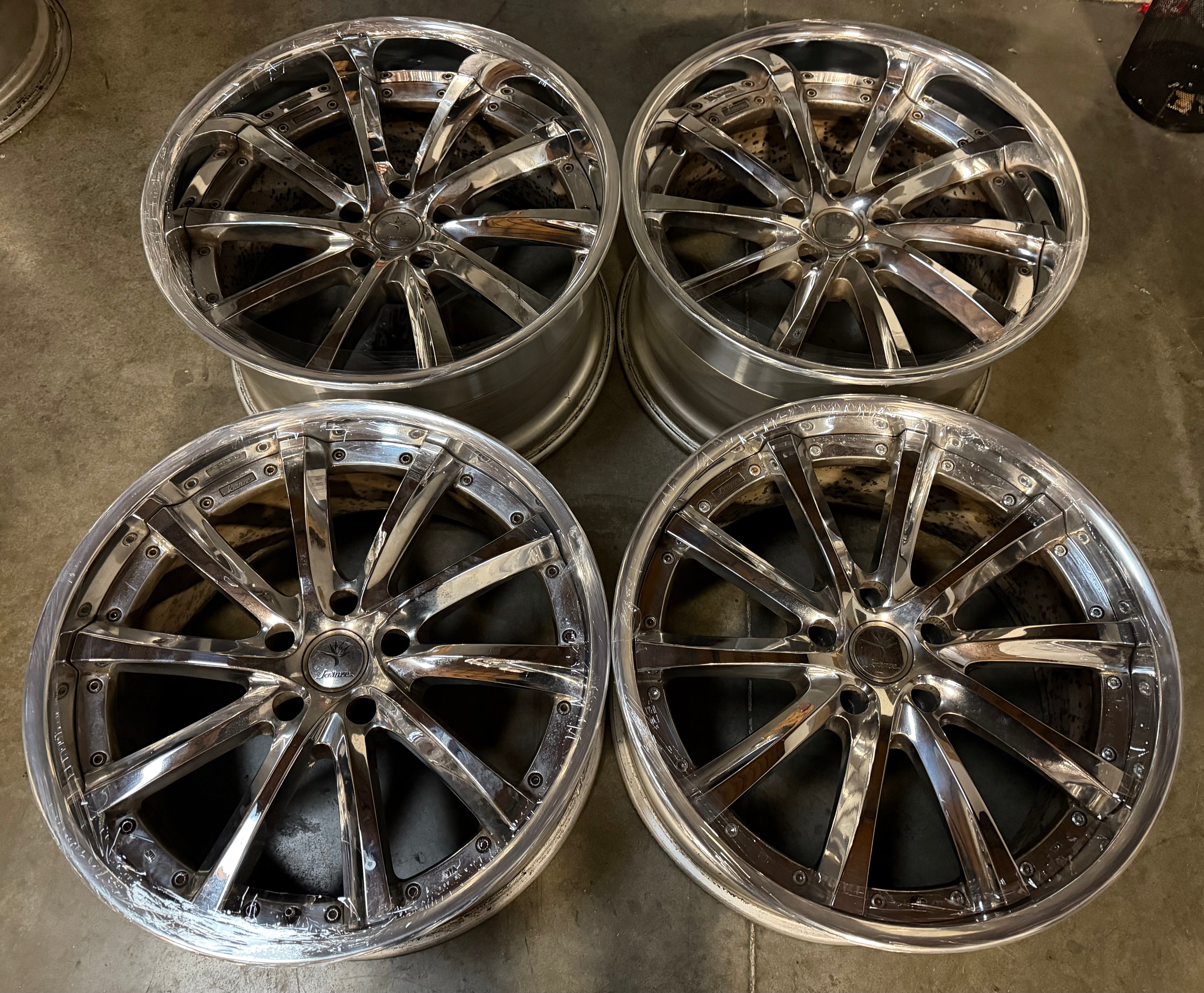 20” Weds Vishnu 5x120 Lexus LS460 aggressive spec