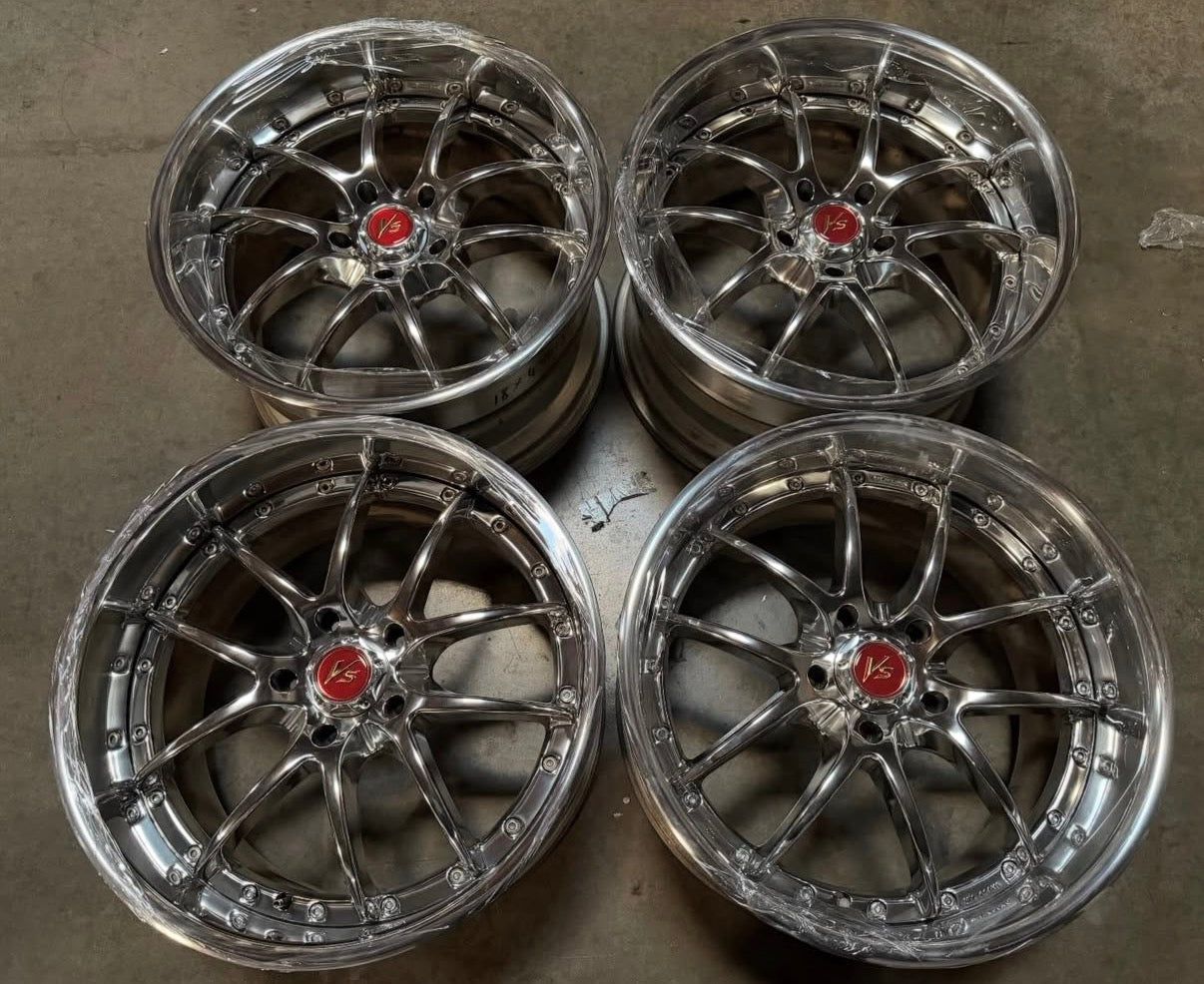 セサミ　ワークWorkVS-SS18インチ9J+38Pcd 114.3 18” Work VS-SS 5x114.3 (Built to order) Polish