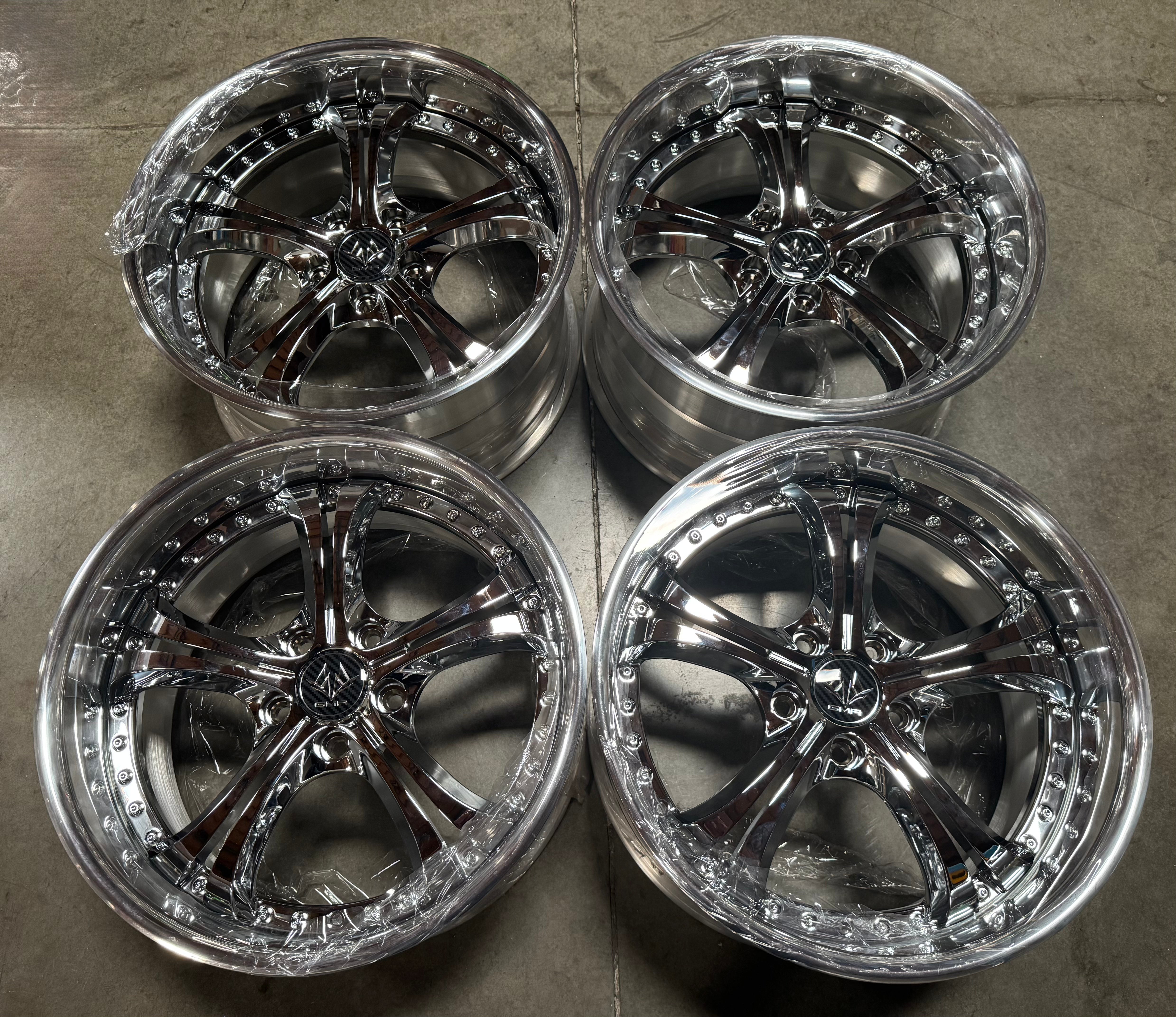 18” GMR Milpitas Forged 5x114.3 Chrome
